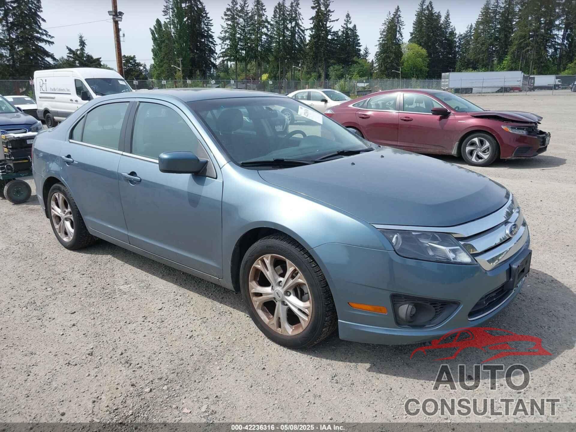 FORD FUSION 2012 - 3FAHP0HA5CR225536
