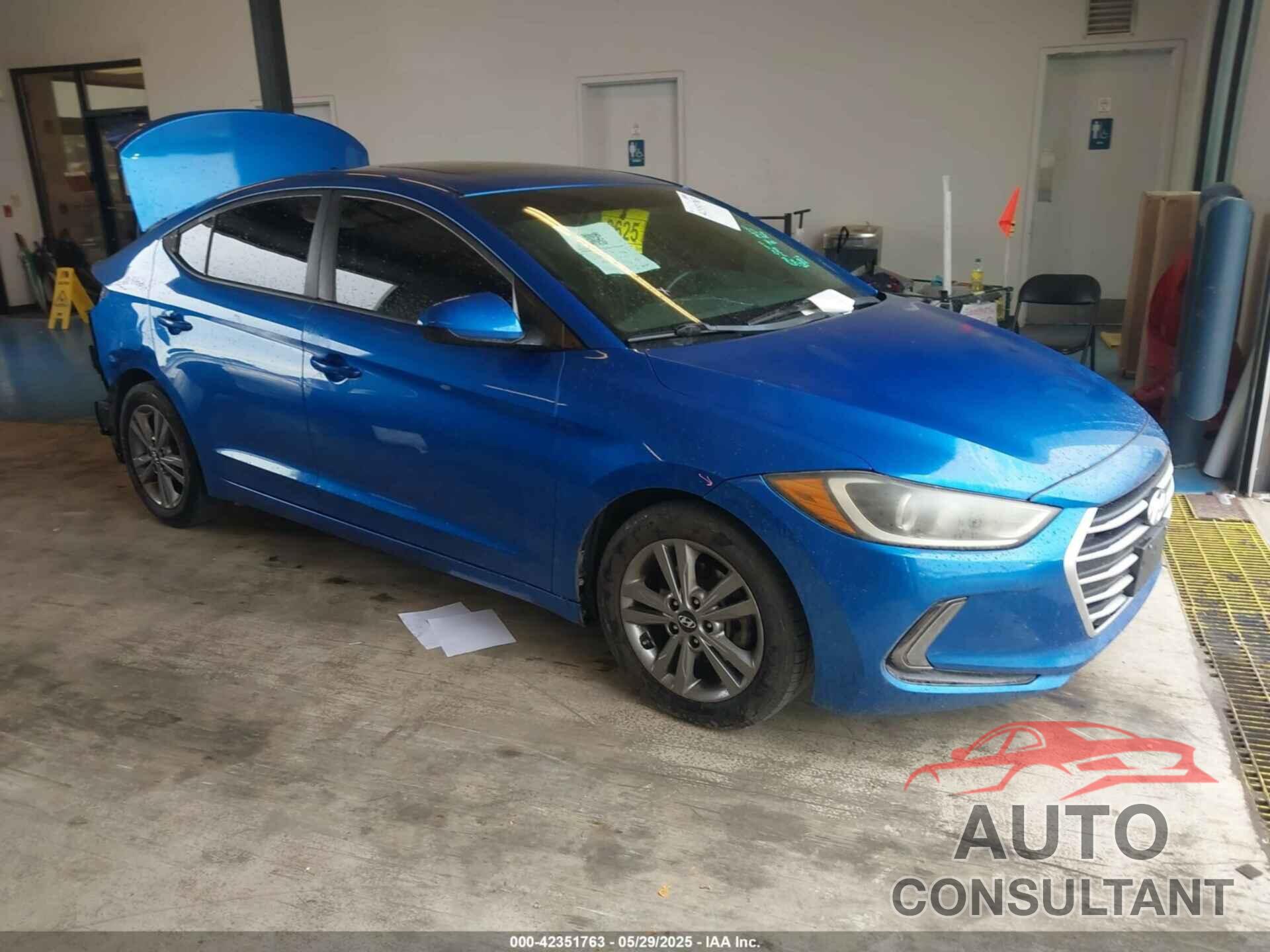 HYUNDAI ELANTRA 2017 - 5NPD84LFXHH196254