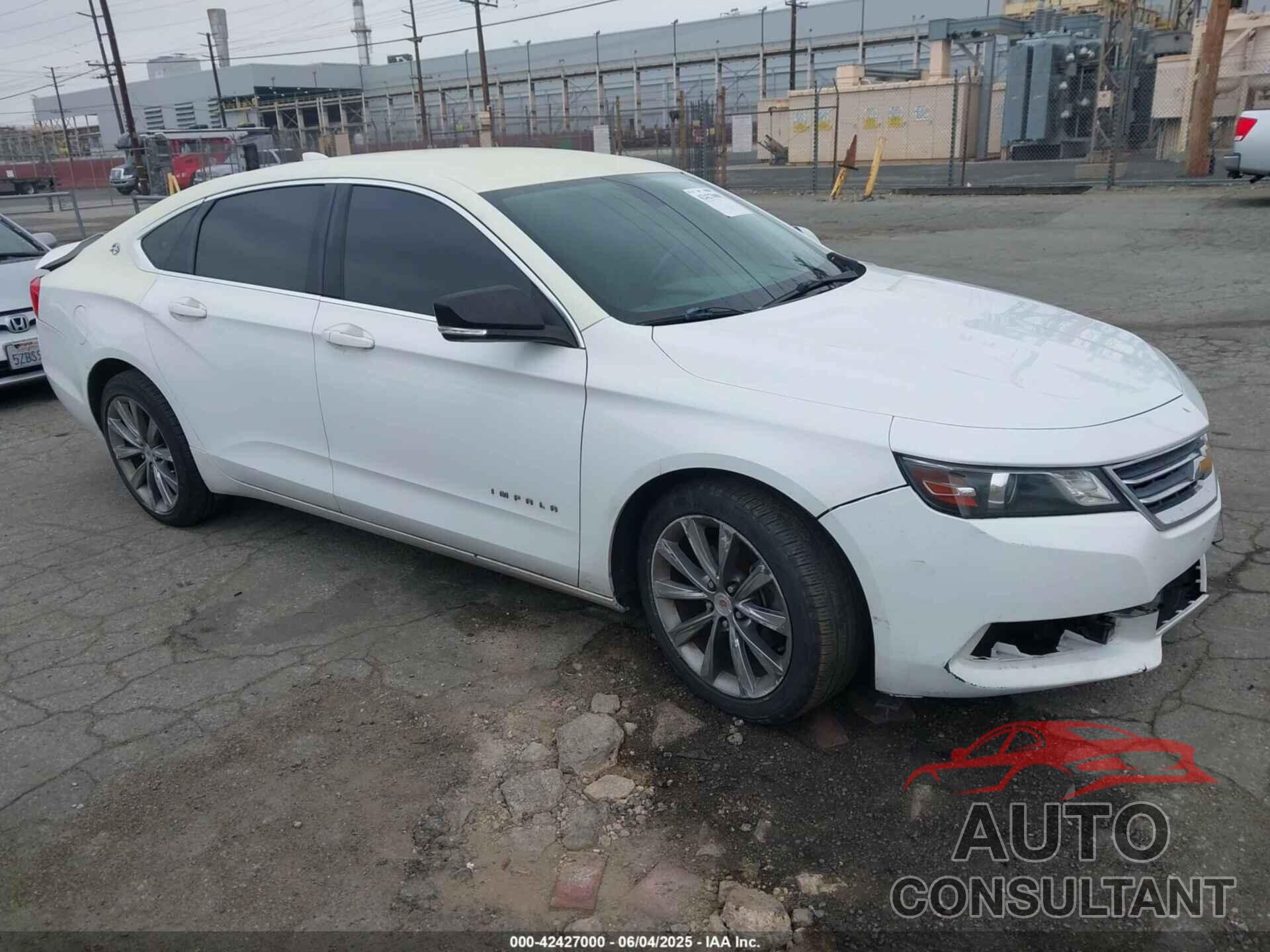 CHEVROLET IMPALA 2015 - 2G1125S33F9193965