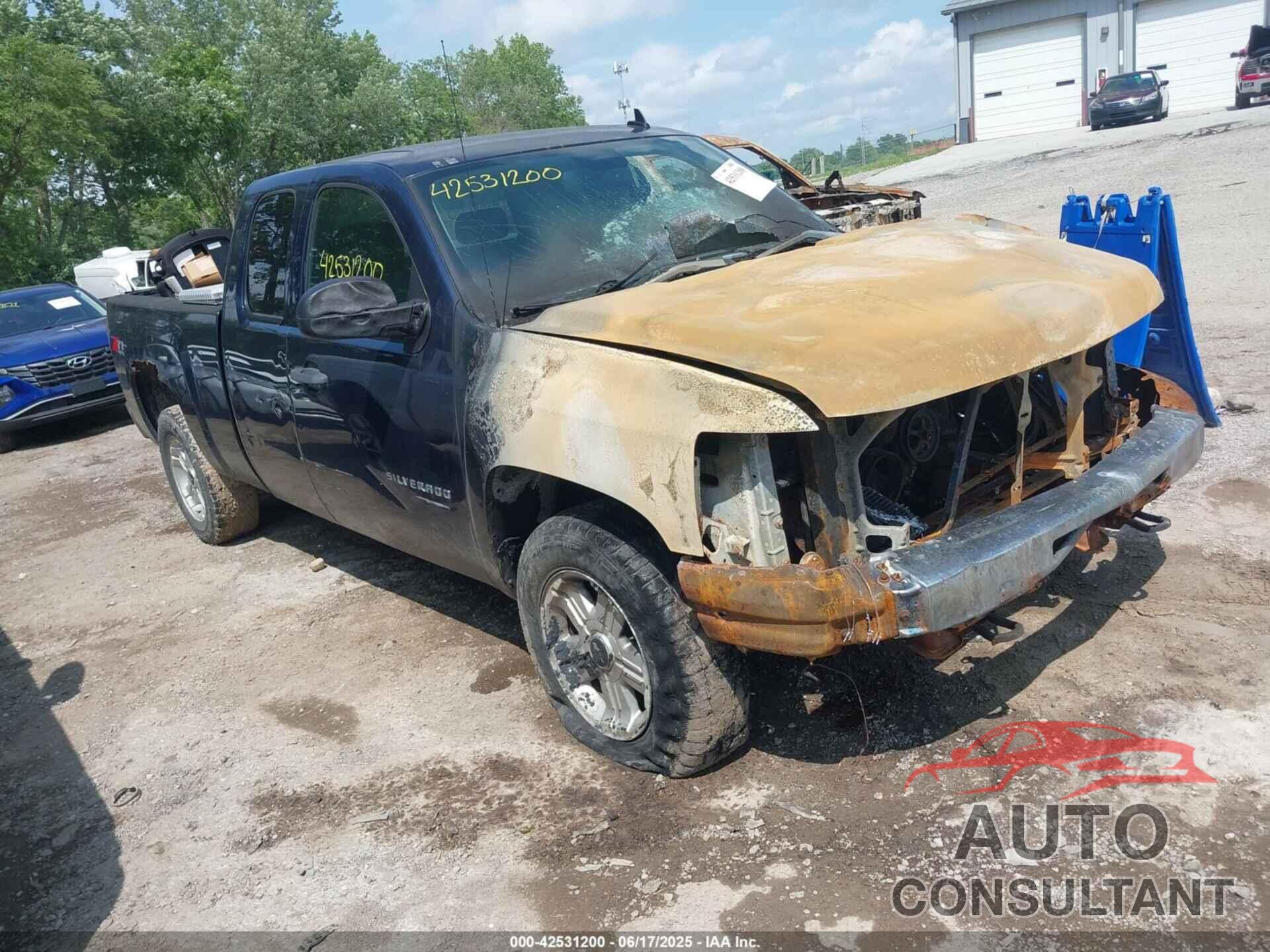 CHEVROLET SILVERADO 1500 2012 - 1GCRKSE72CZ244882