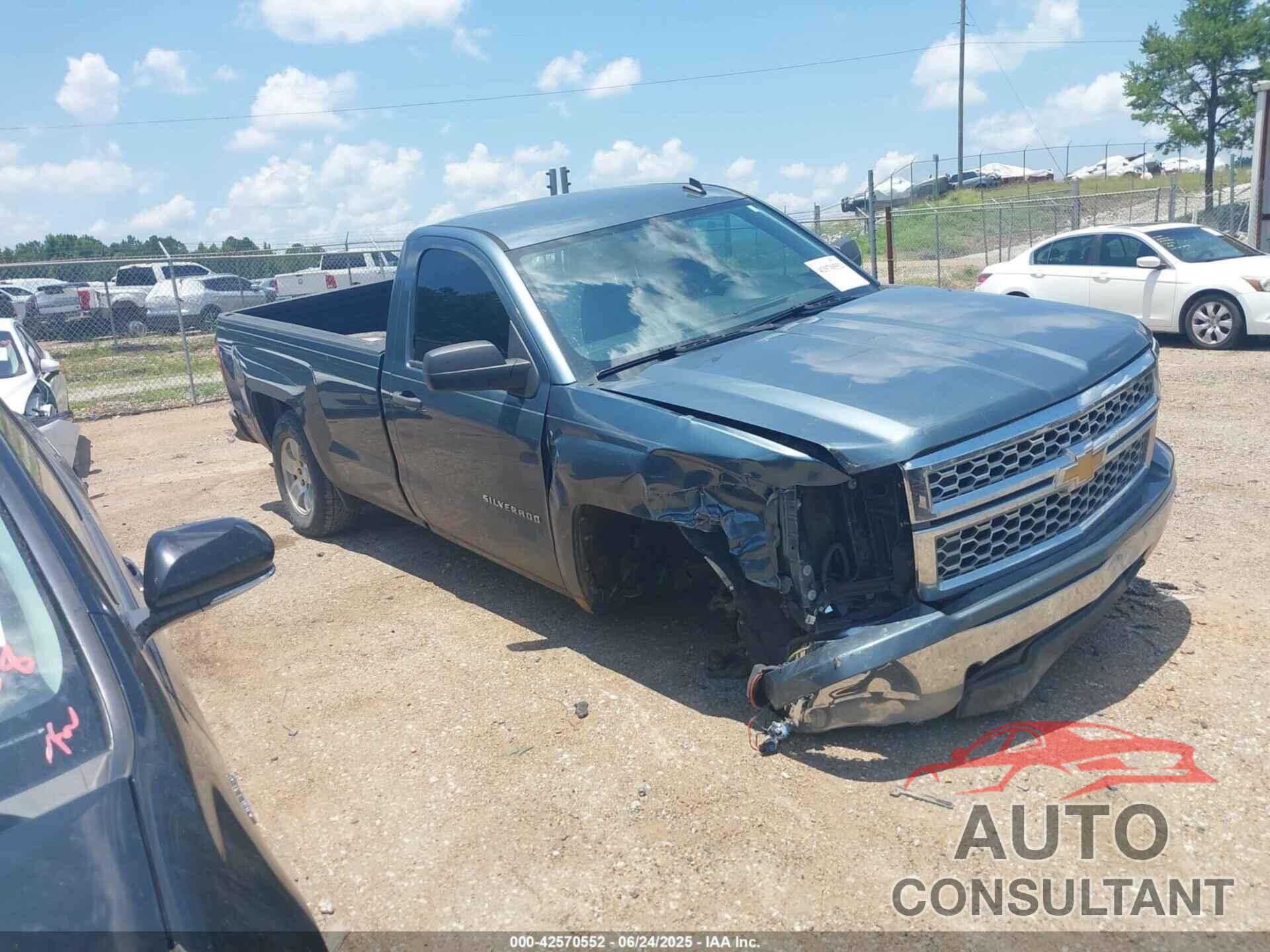 CHEVROLET SILVERADO 1500 2014 - 1GCNCREH4EZ370760