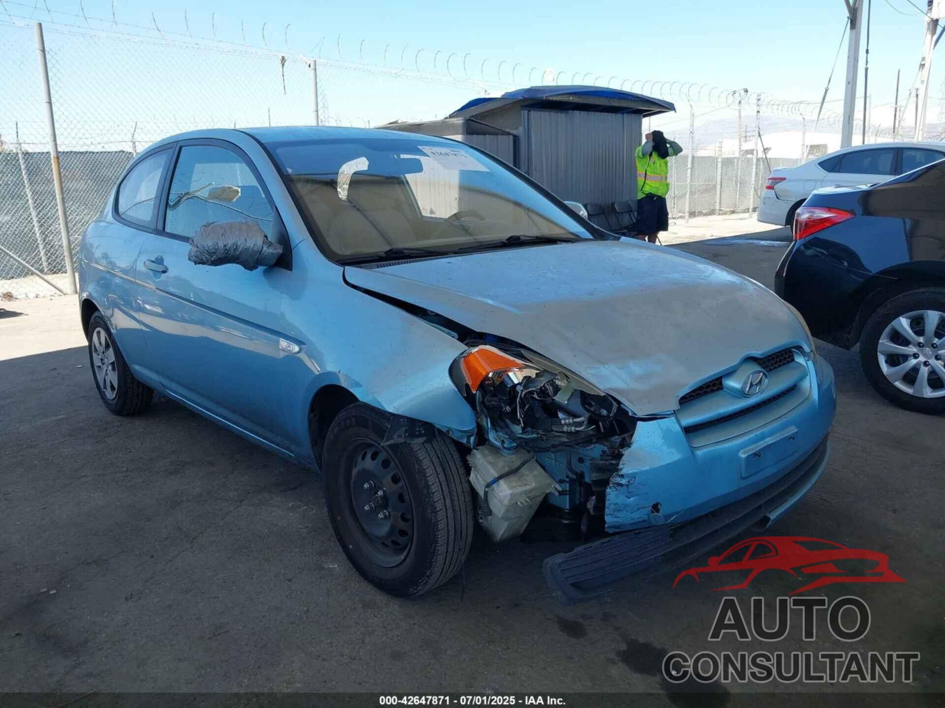 HYUNDAI ACCENT 2010 - KMHCM3AC5AU150929