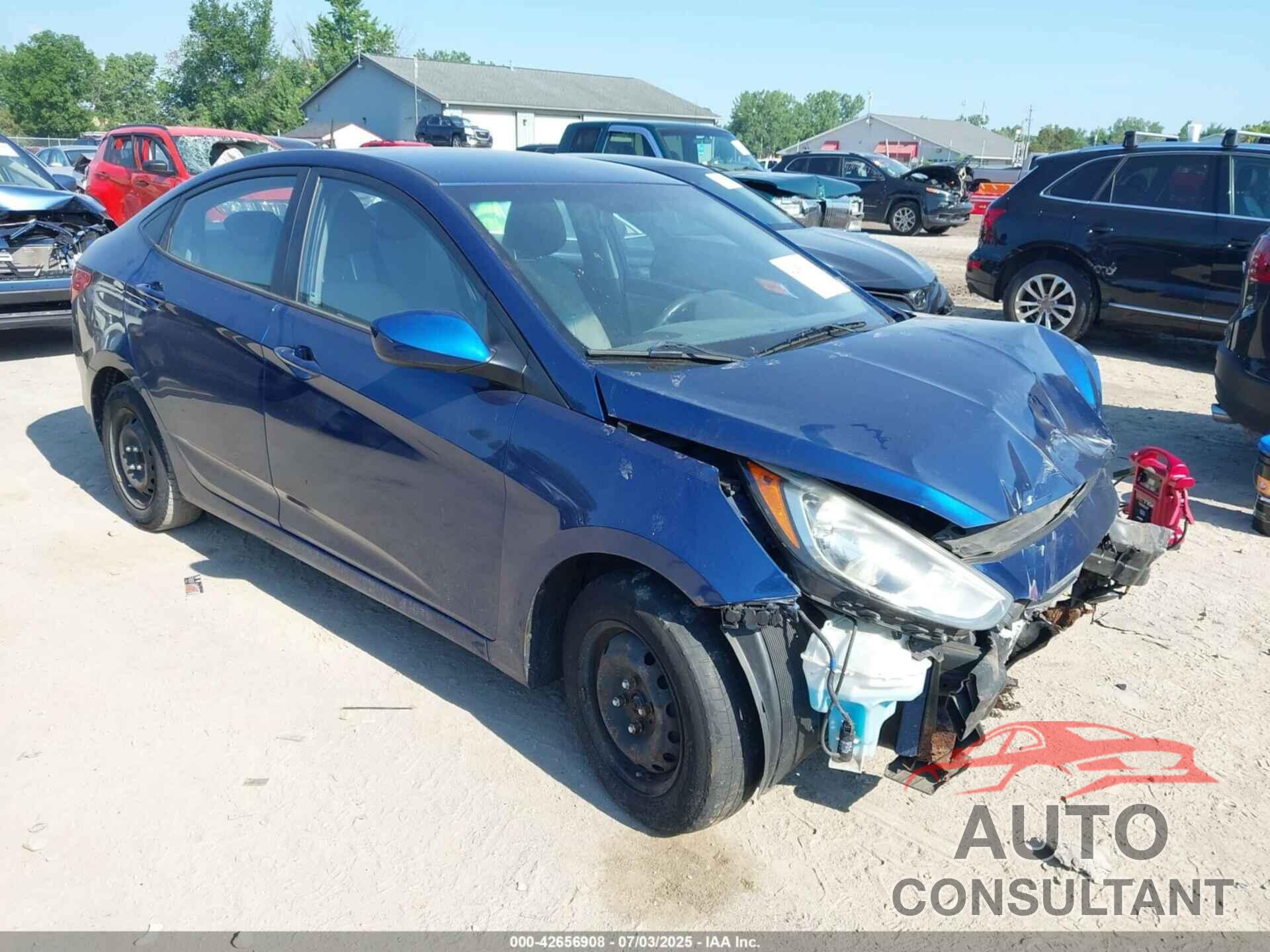 HYUNDAI ACCENT 2015 - KMHCT4AE9FU900091