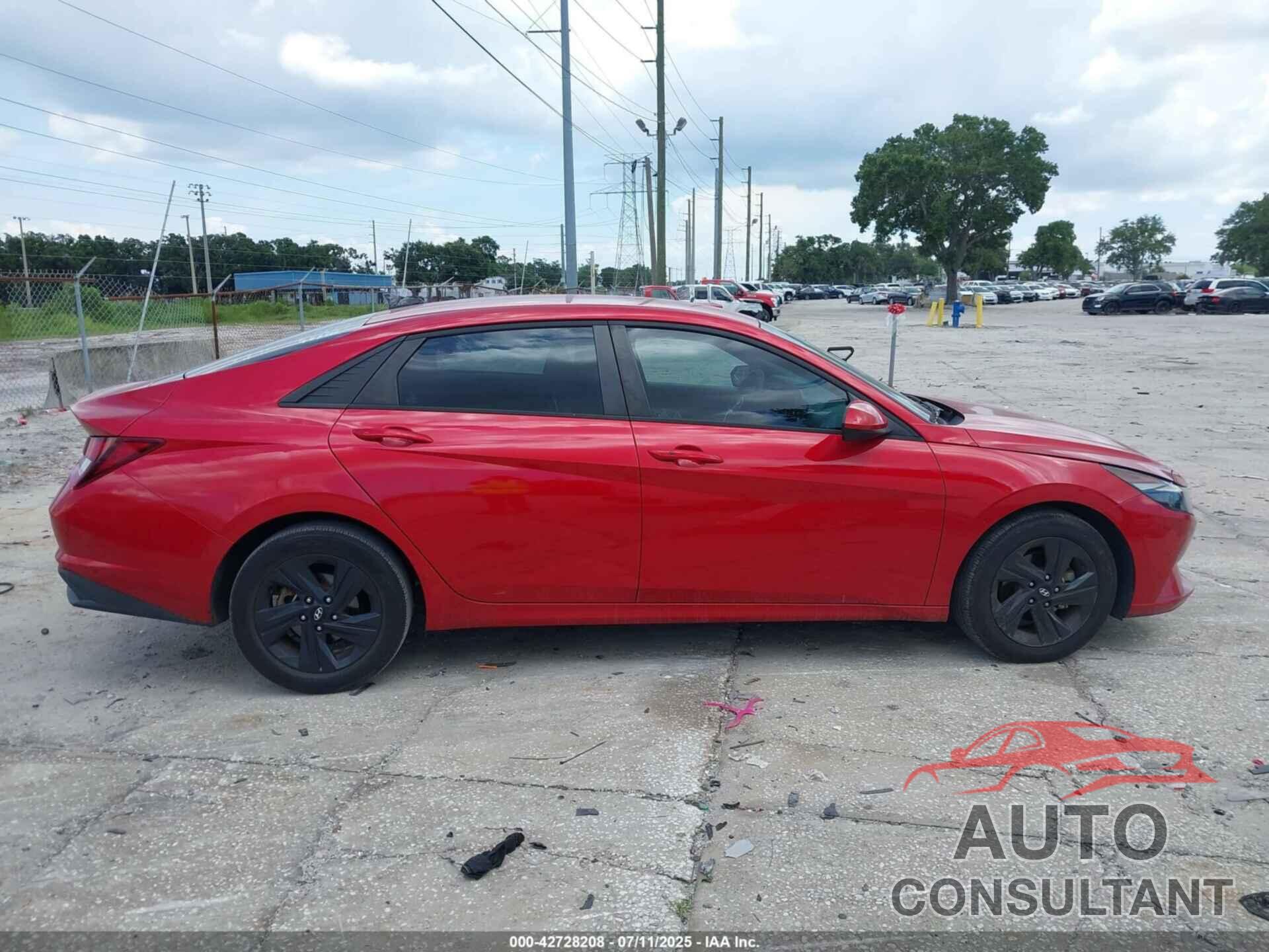 HYUNDAI ELANTRA 2021 - 5NPLM4AG5MH004025