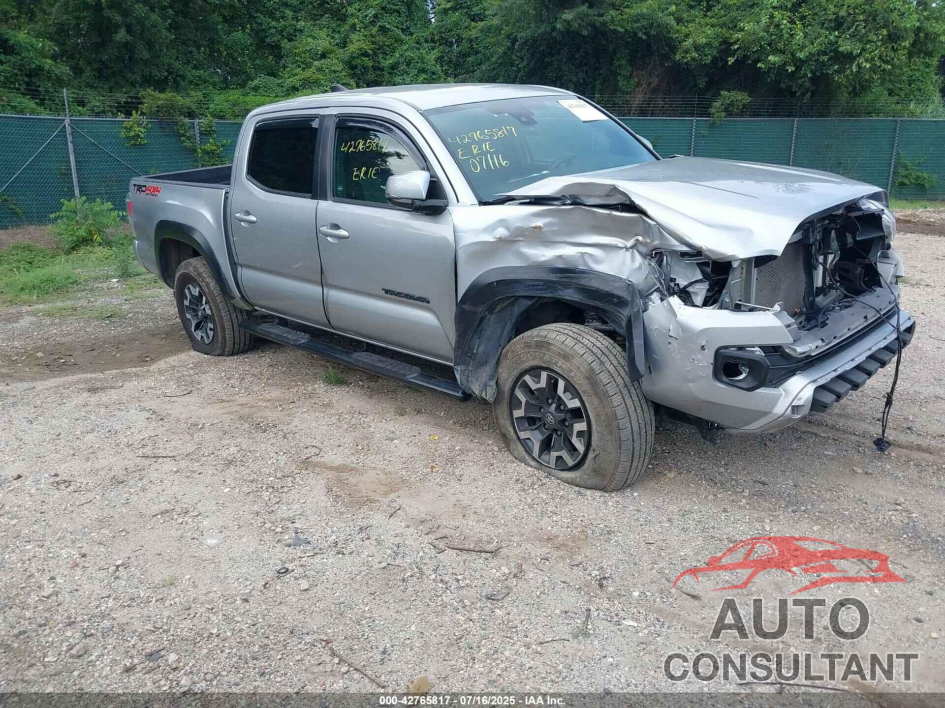 TOYOTA TACOMA 2022 - 3TMCZ5AN8NM478326