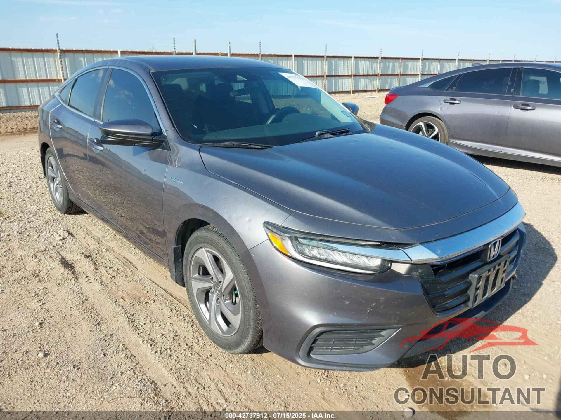HONDA INSIGHT 2020 - 19XZE4F54LE004311