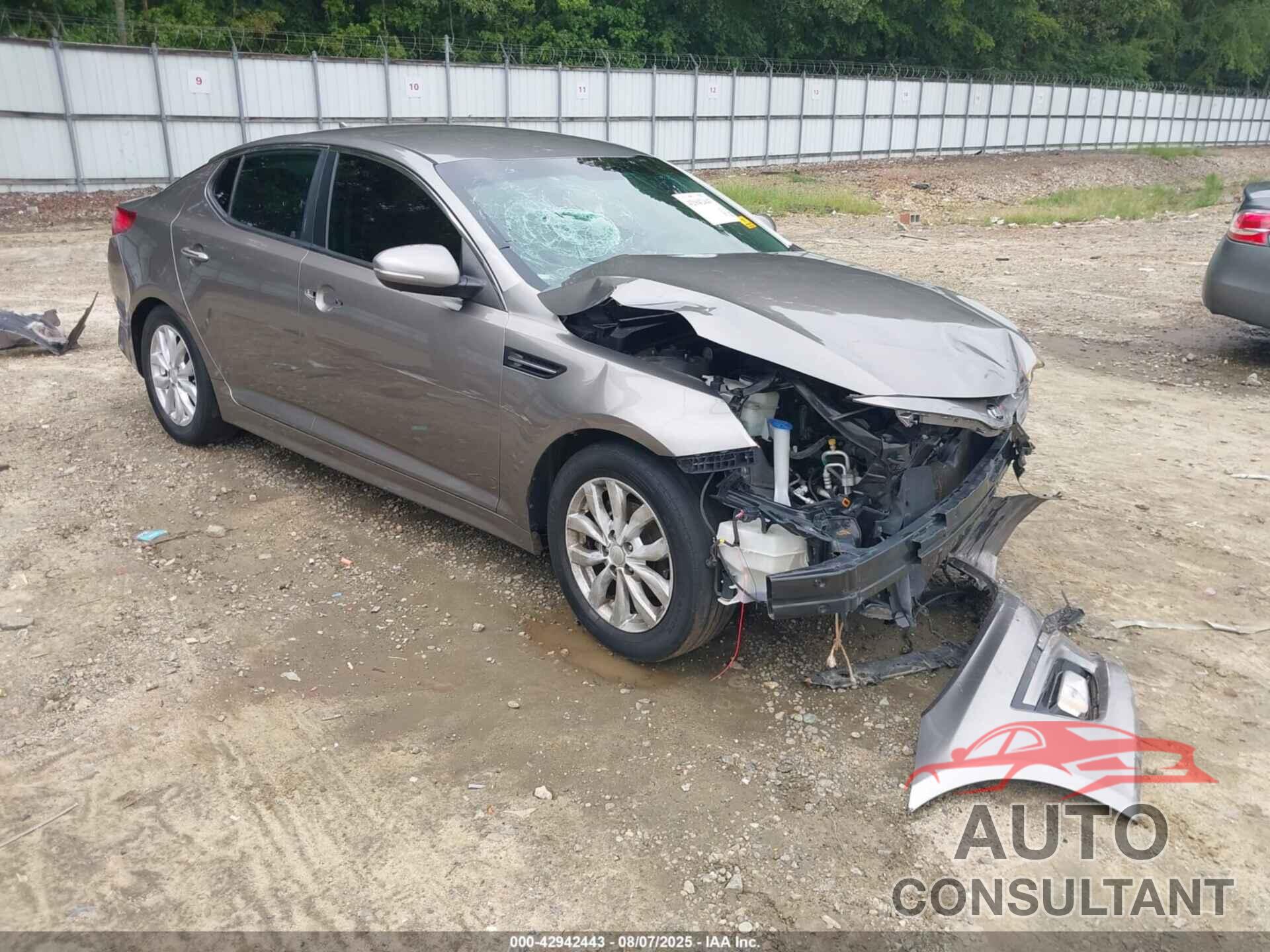 KIA OPTIMA 2015 - 5XXGM4A75FG451227
