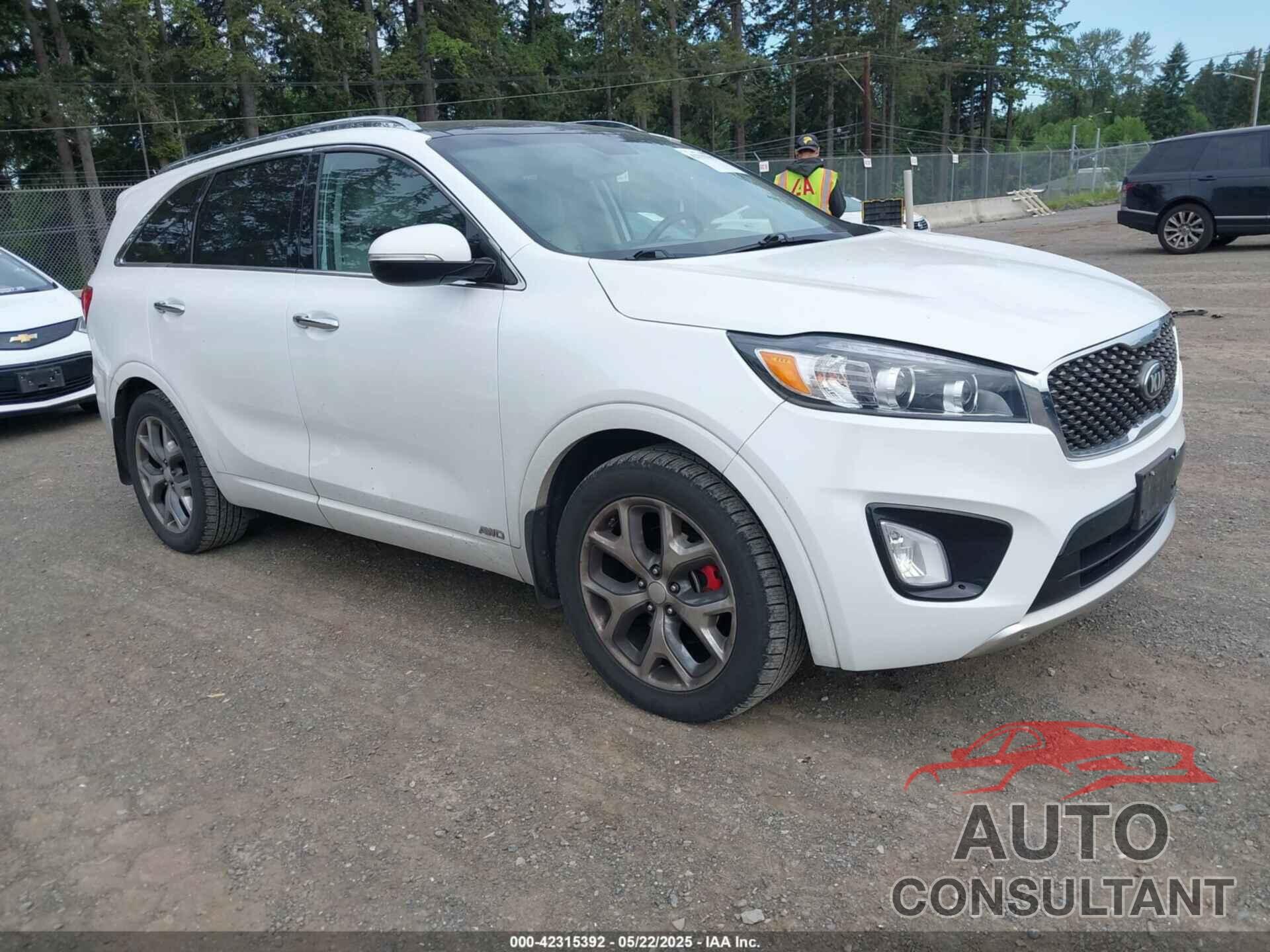 KIA SORENTO 2017 - 5XYPKDA56HG310105