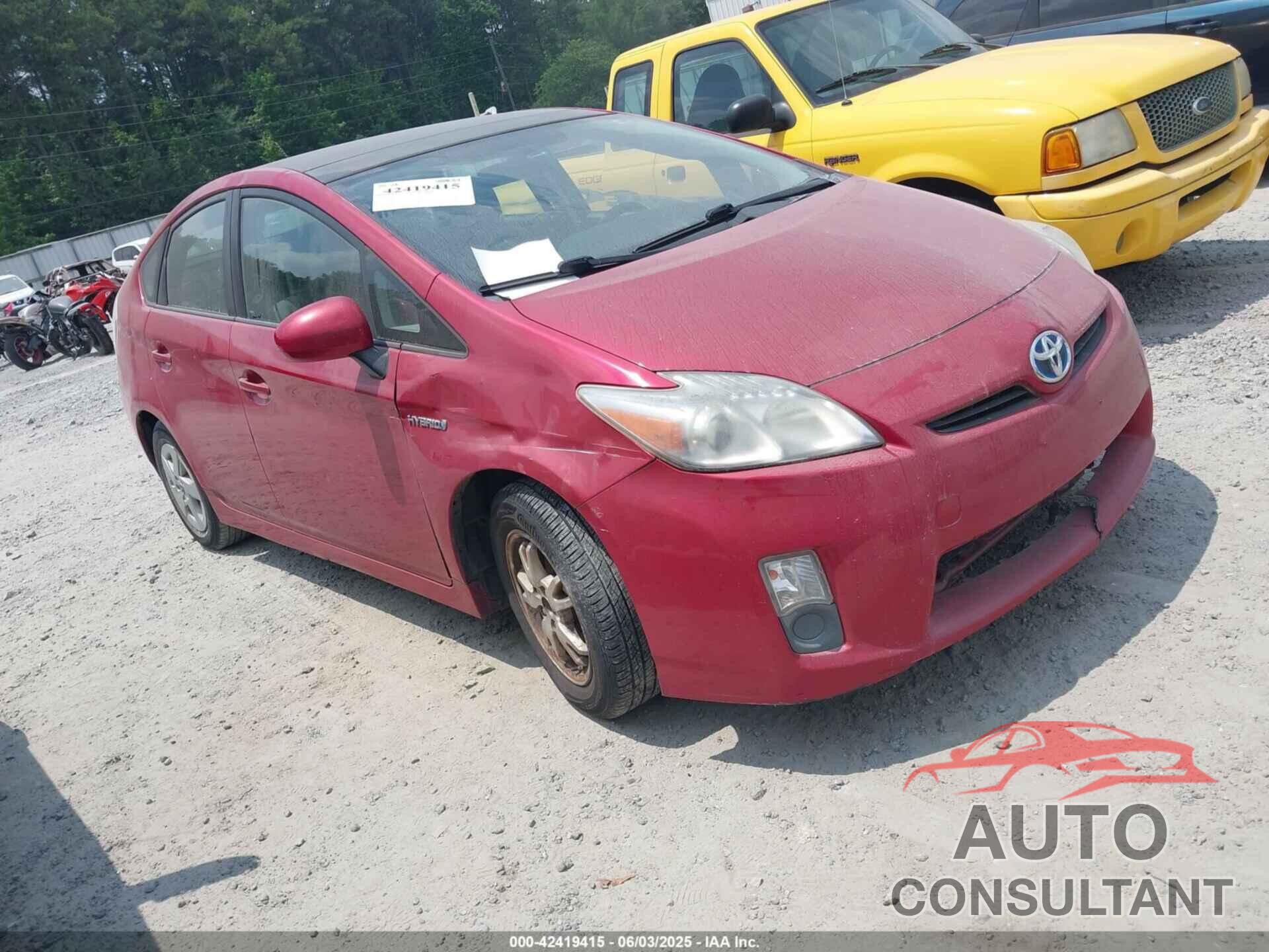 TOYOTA PRIUS 2010 - JTDKN3DU1A0041425