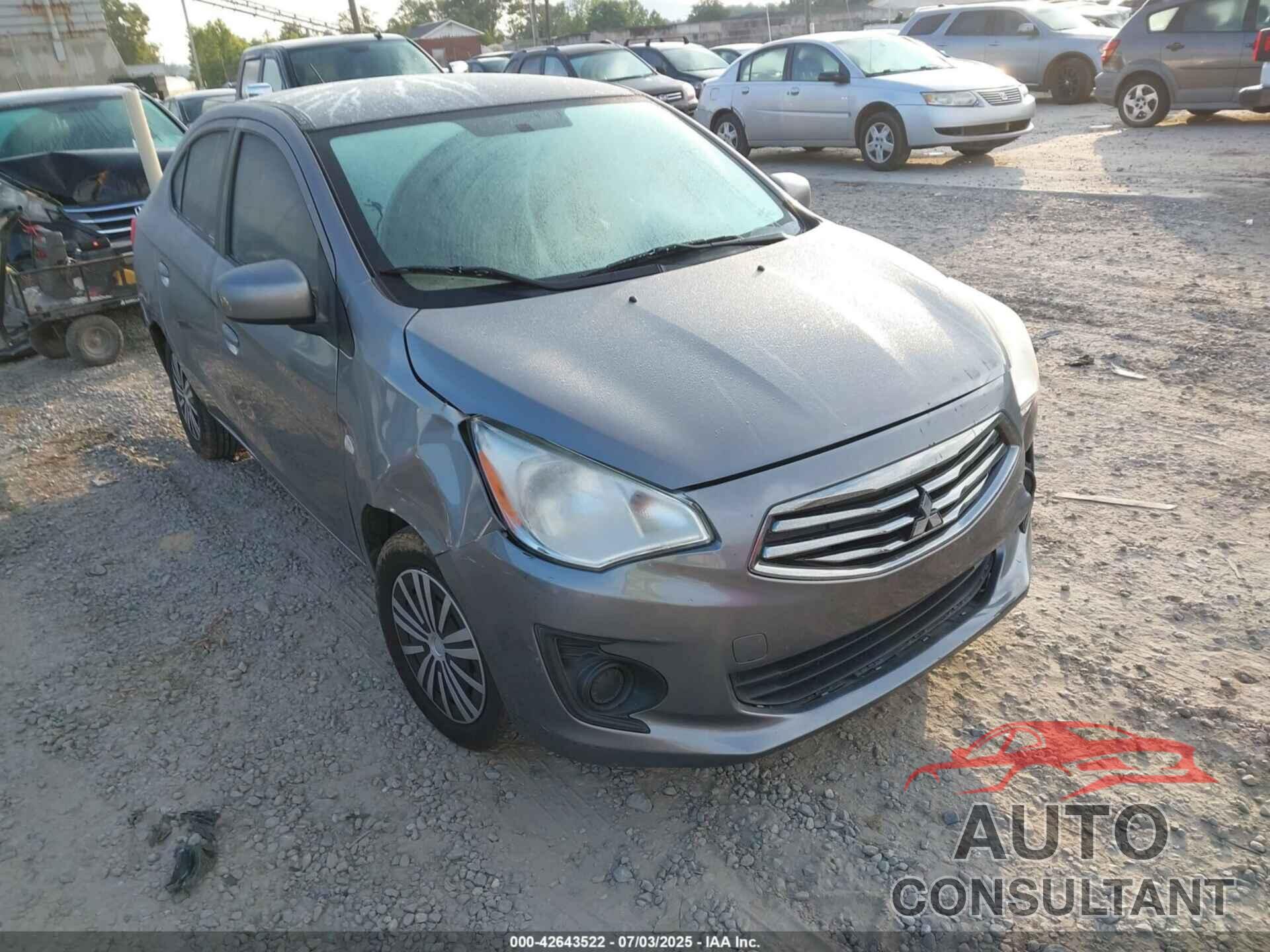 MITSUBISHI MIRAGE 2018 - ML32F3FJXJHF03830