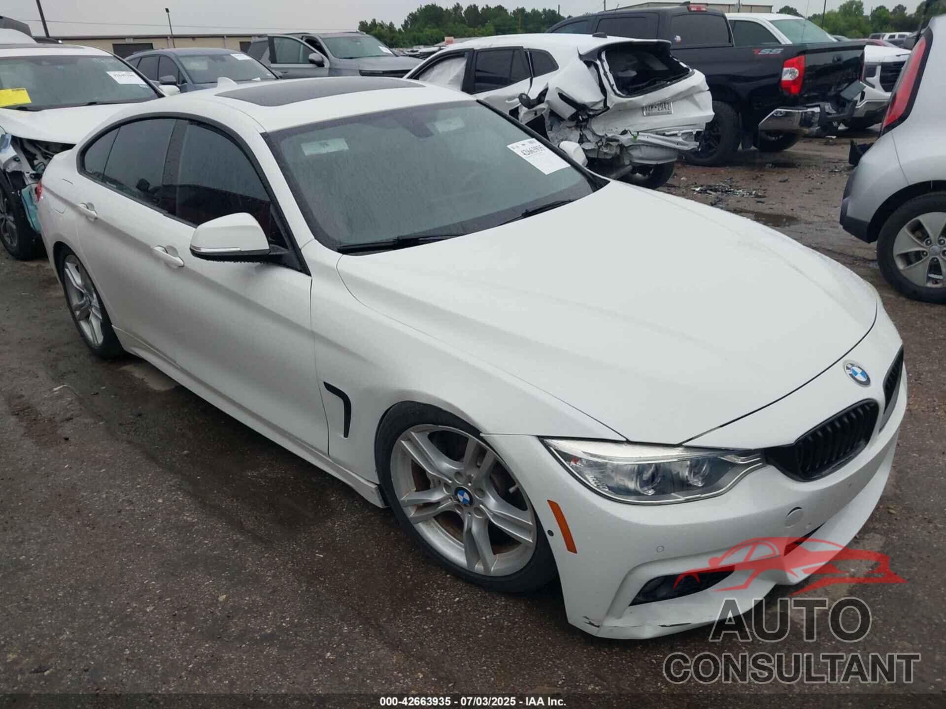 BMW 428I GRAN COUPE 2016 - WBA4A9C59GG695989