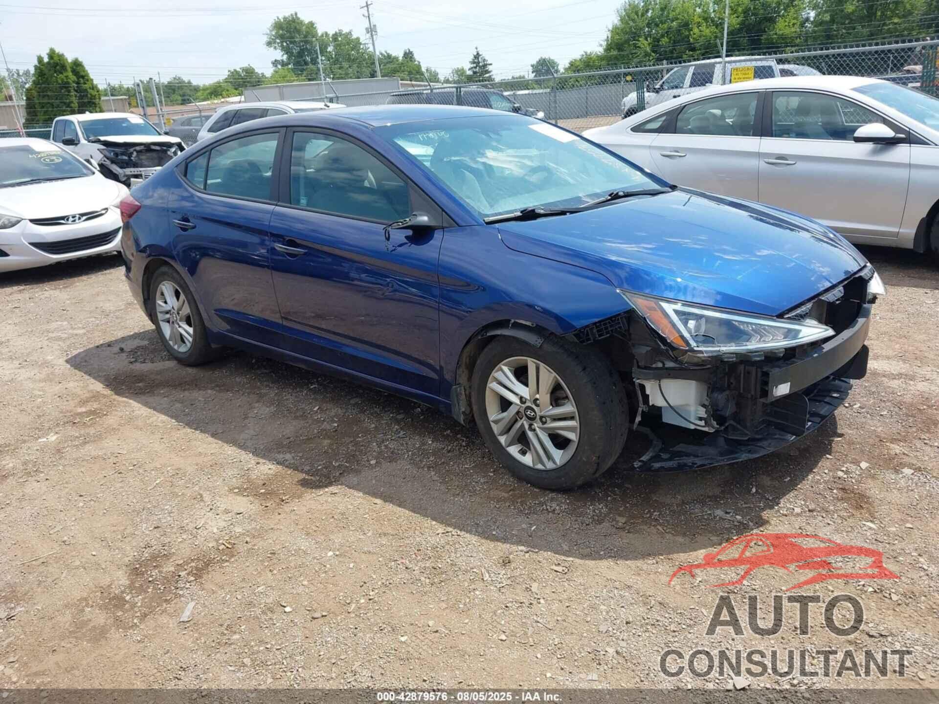 HYUNDAI ELANTRA 2020 - 5NPD84LF4LH595590