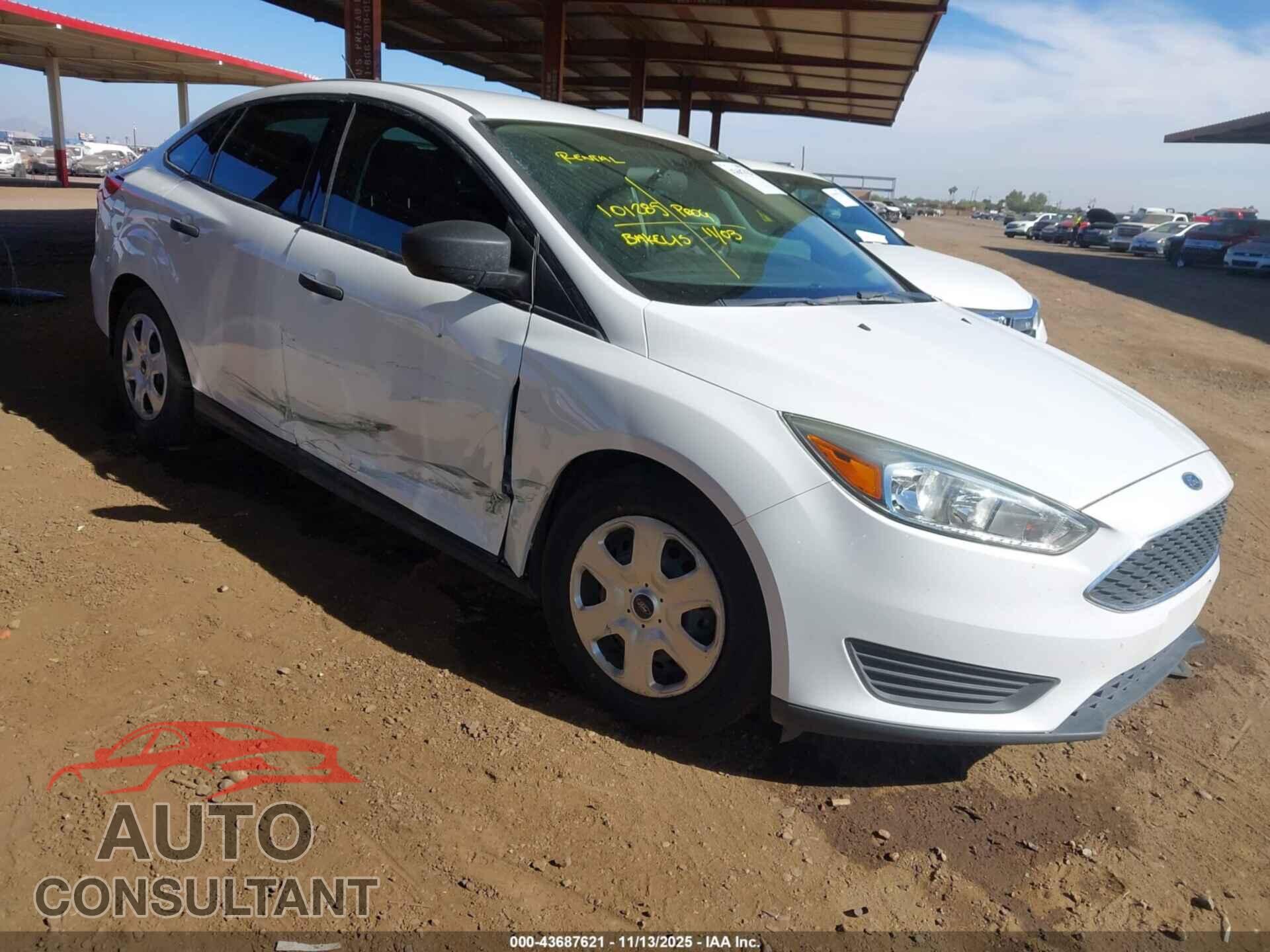 FORD FOCUS 2017 - 1FADP3E25HL343976