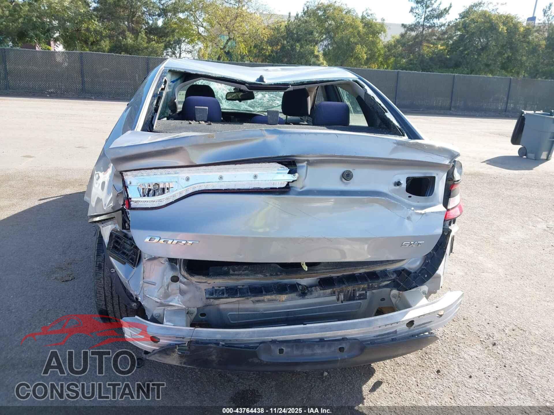 DODGE DART 2016 - 1C3CDFFA2GD820575