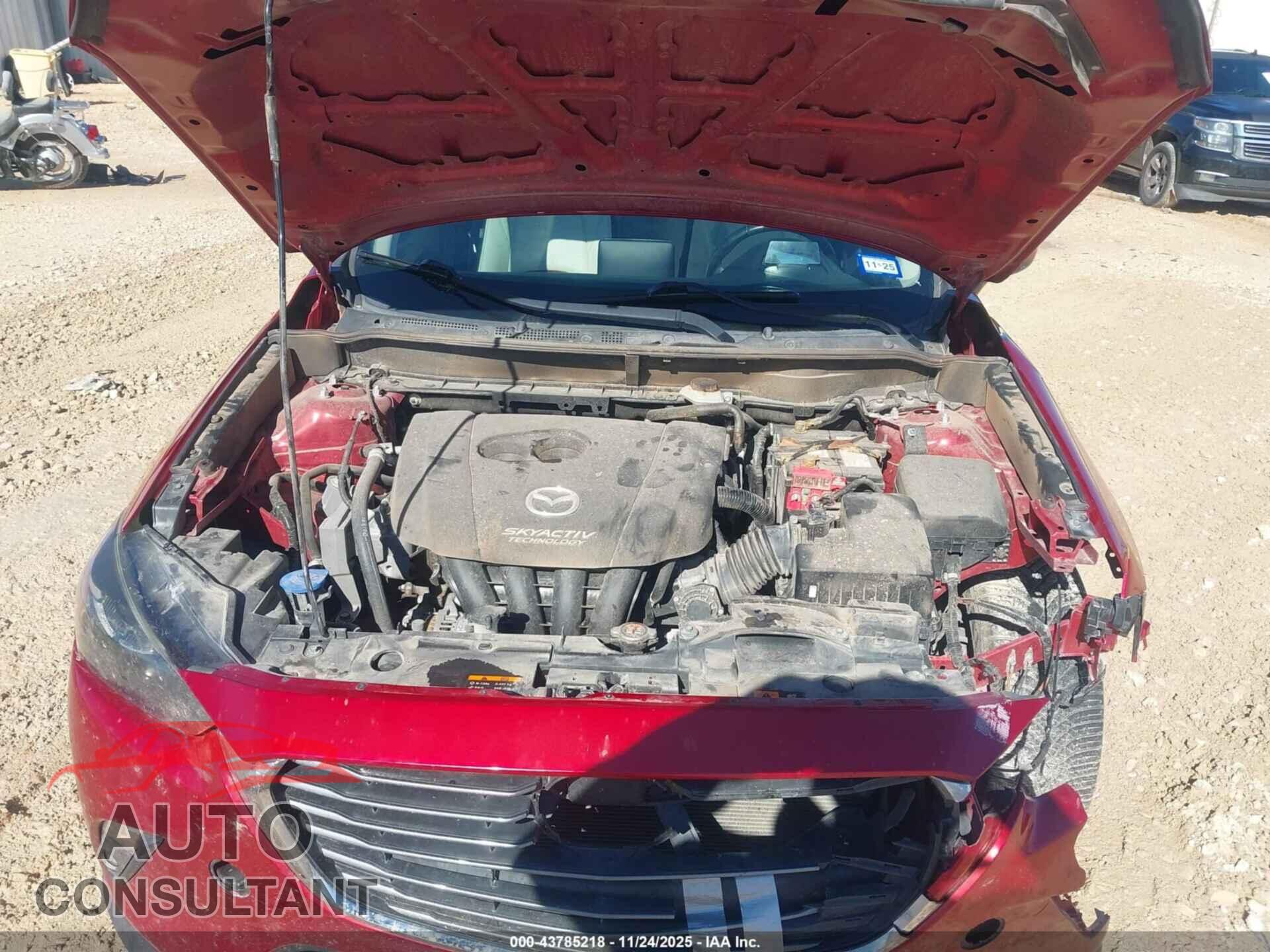 MAZDA CX-3 2016 - JM1DKBD79G0105905