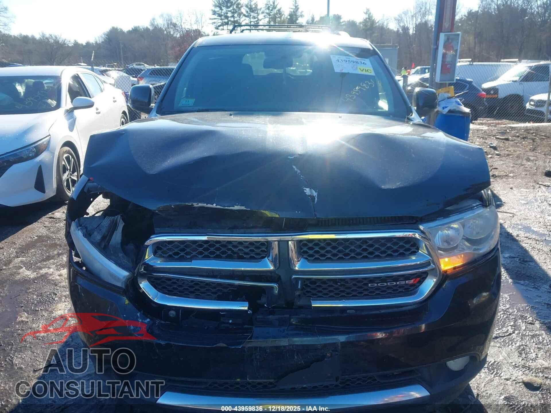 DODGE DURANGO 2012 - 1C4RDJDG5CC265766