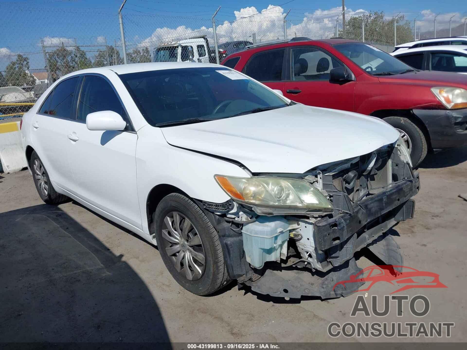 TOYOTA CAMRY 2009 - 4T4BE46K99R137939