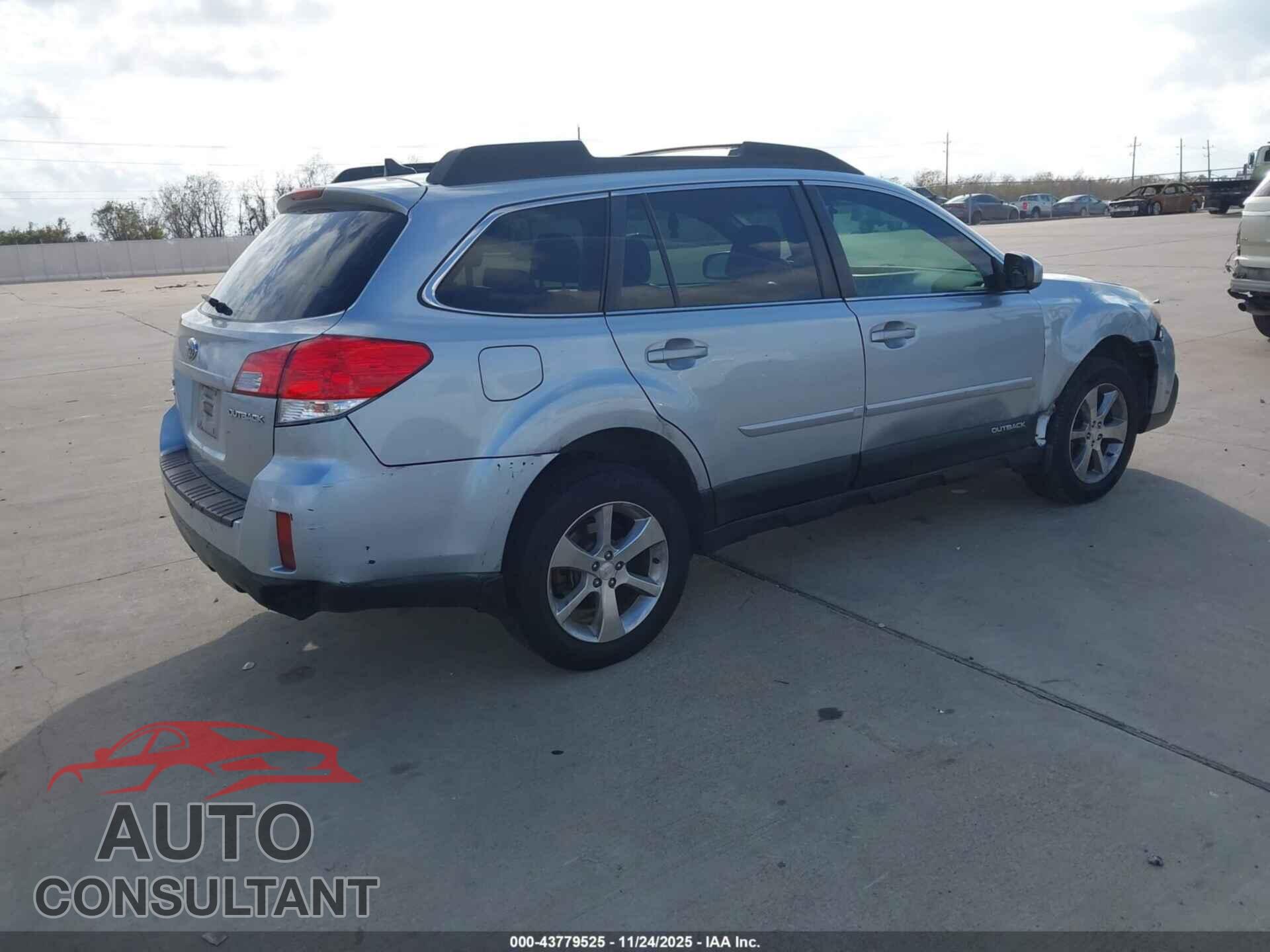 SUBARU OUTBACK 2014 - 4S4BRCLC4E3267763