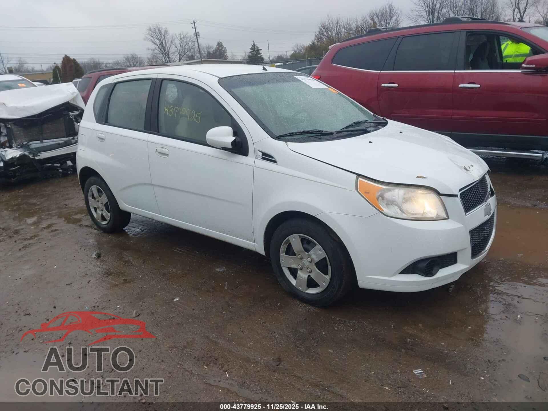 CHEVROLET AVEO 2011 - KL1TD6DEXBB124818