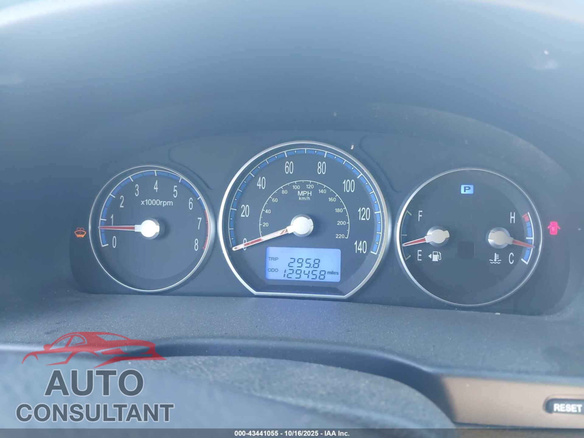 HYUNDAI SANTA FE 2009 - 5NMSH13E69H257496