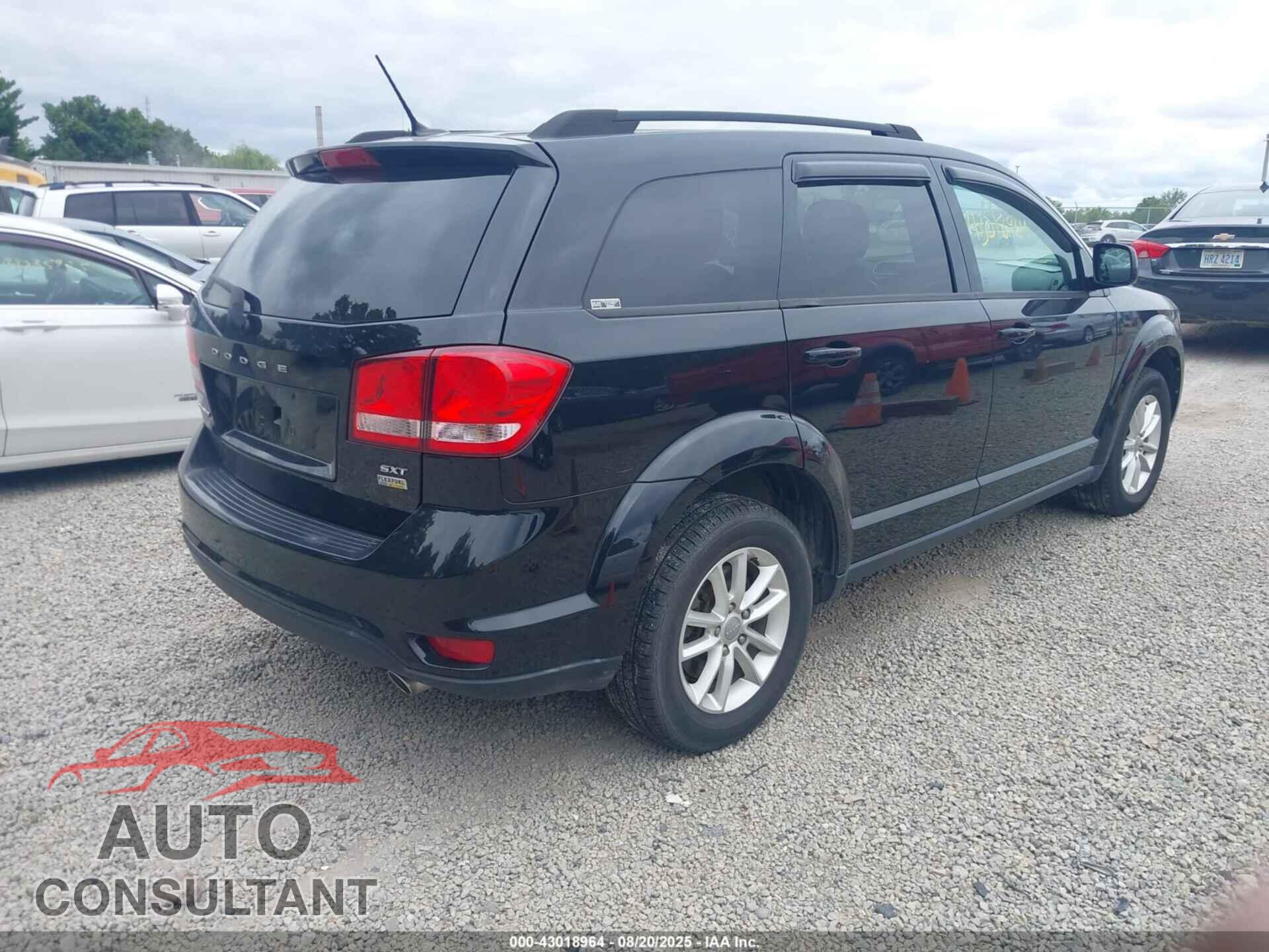 DODGE JOURNEY 2015 - 3C4PDCBG1FT742949