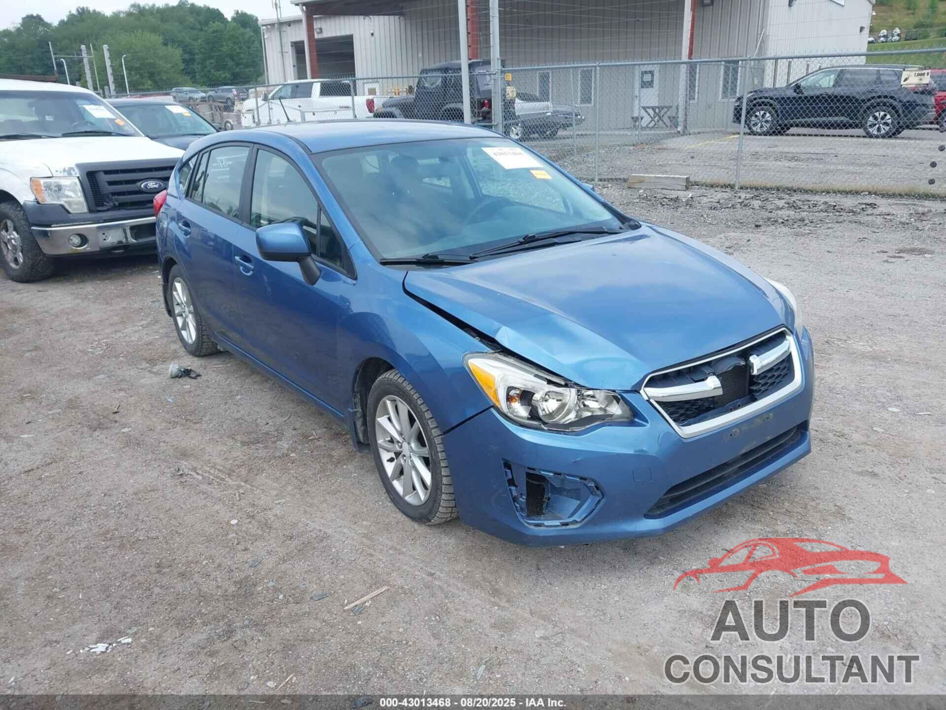 SUBARU IMPREZA 2014 - JF1GPAC64E8225200