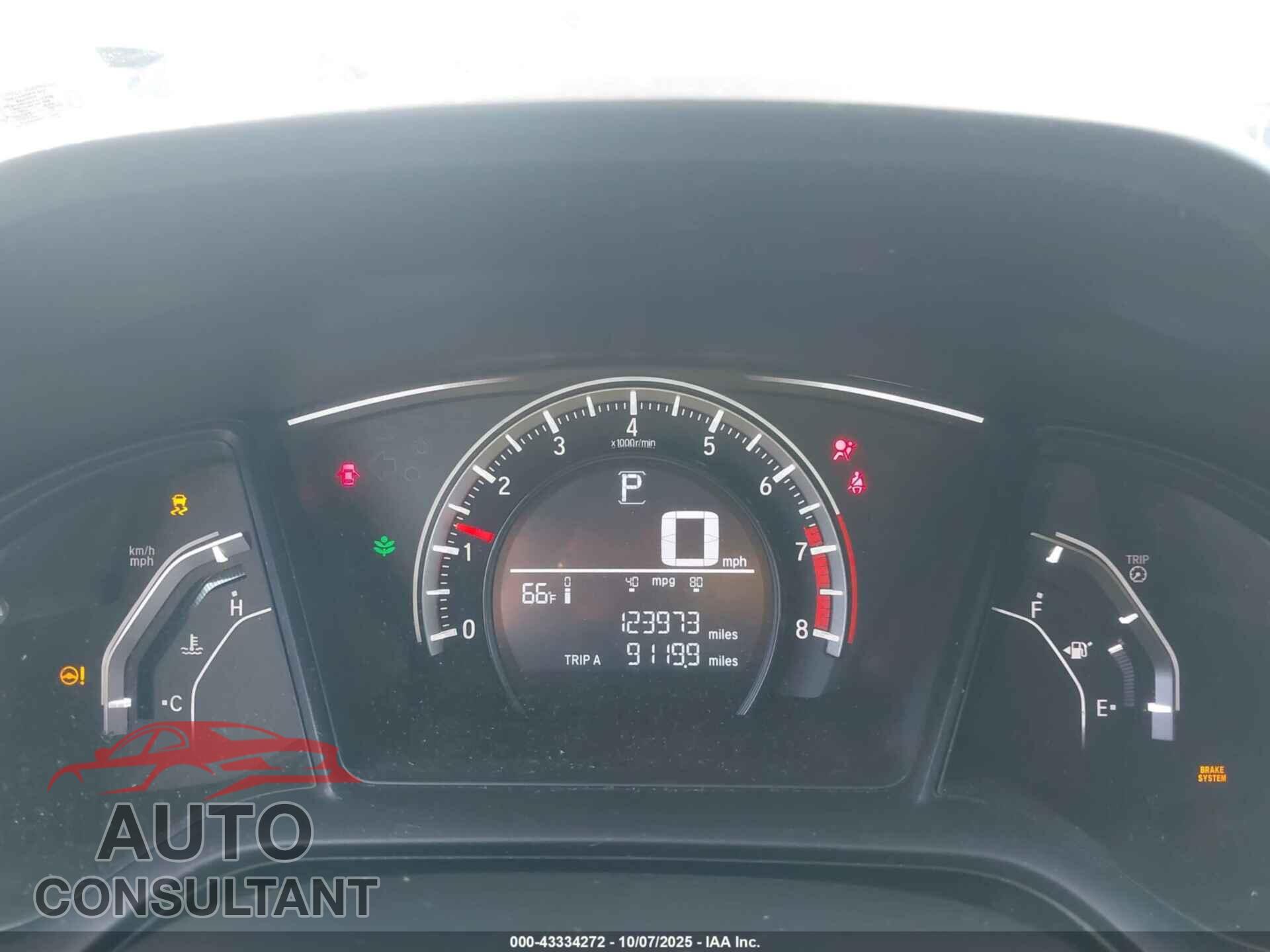 HONDA CIVIC 2016 - 2HGFC2F59GH551146