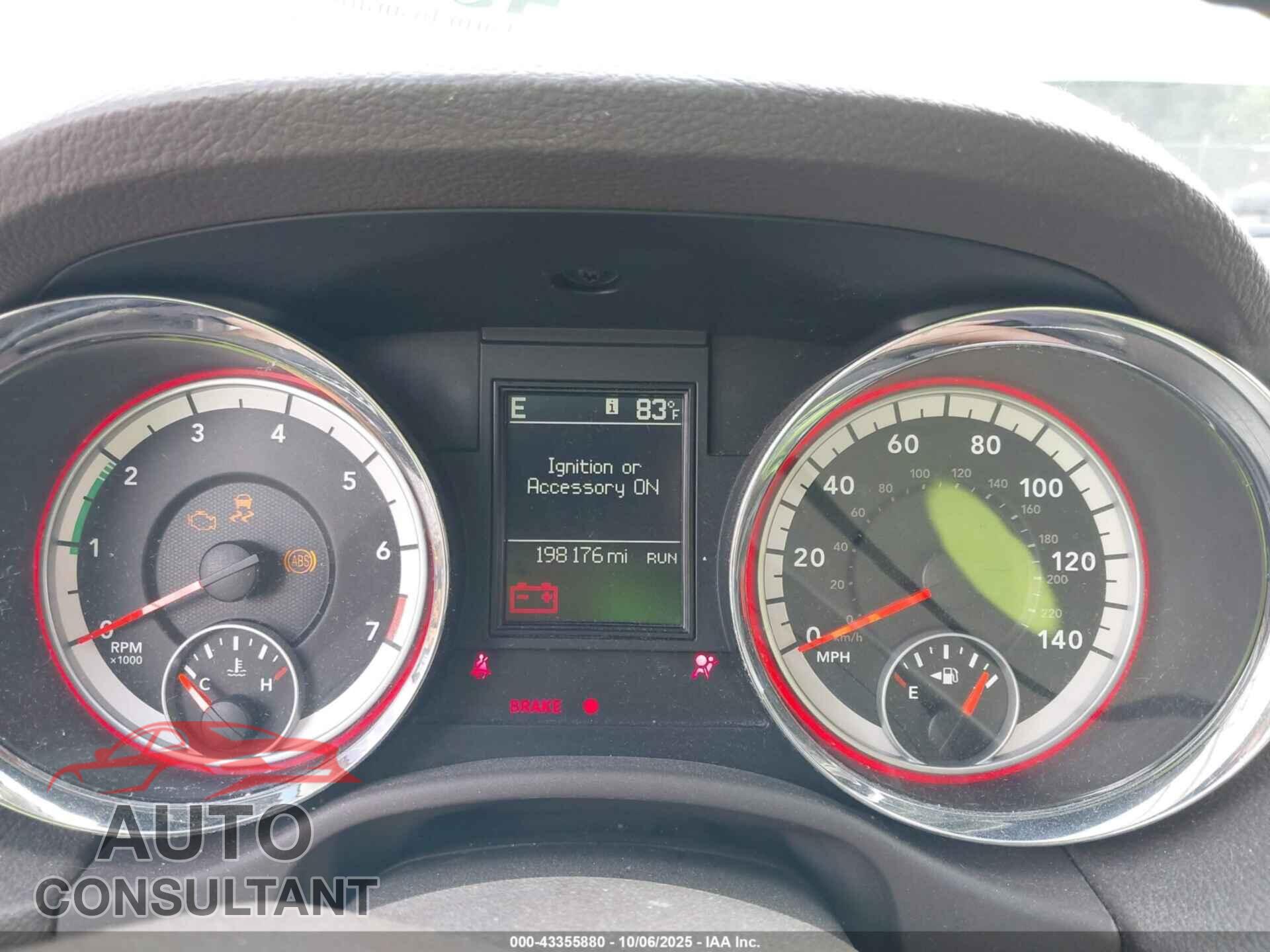 DODGE DURANGO 2013 - 1C4RDHDG0DC659332