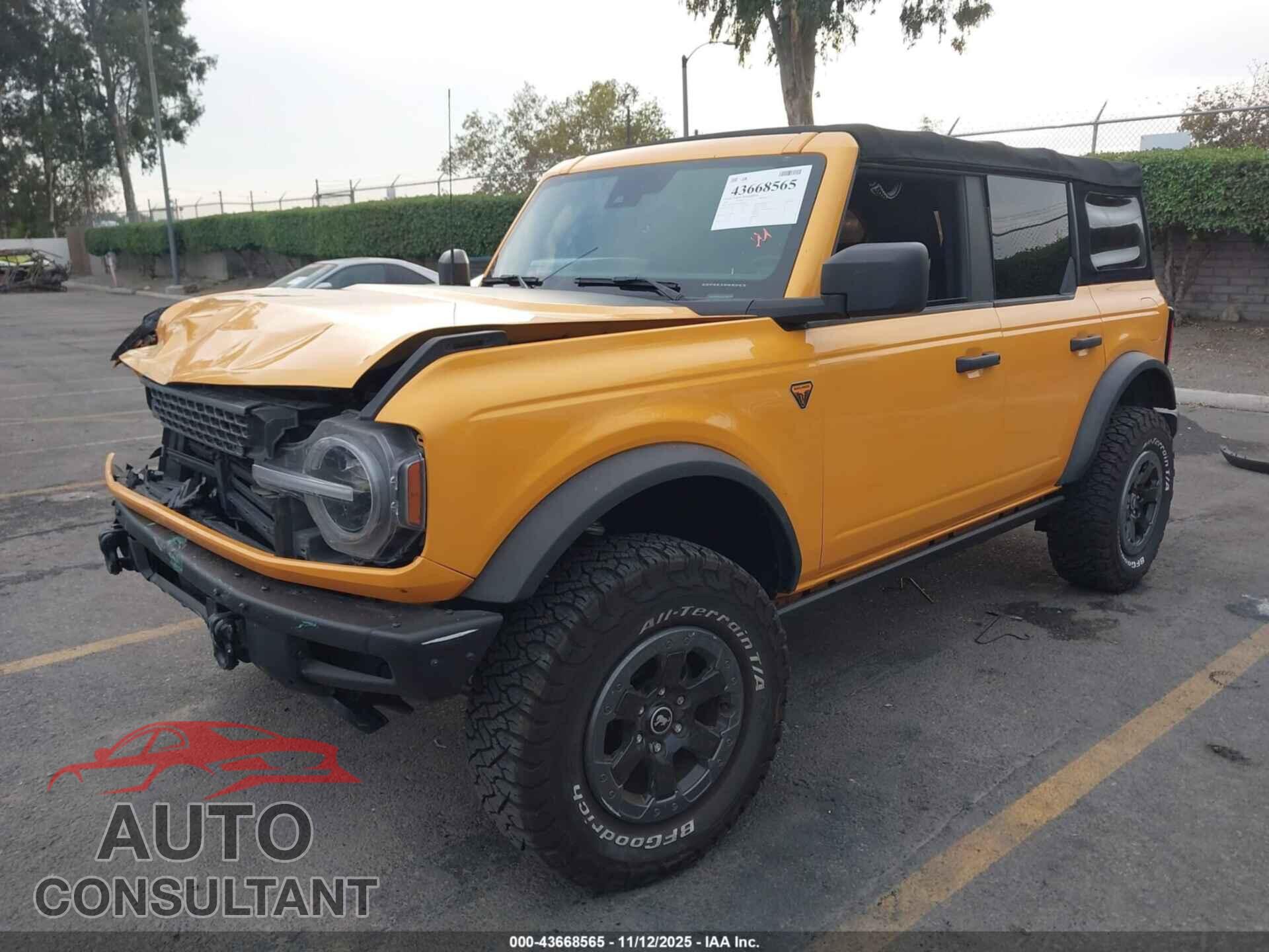 FORD BRONCO 2021 - 1FMEE5DHXMLA61490
