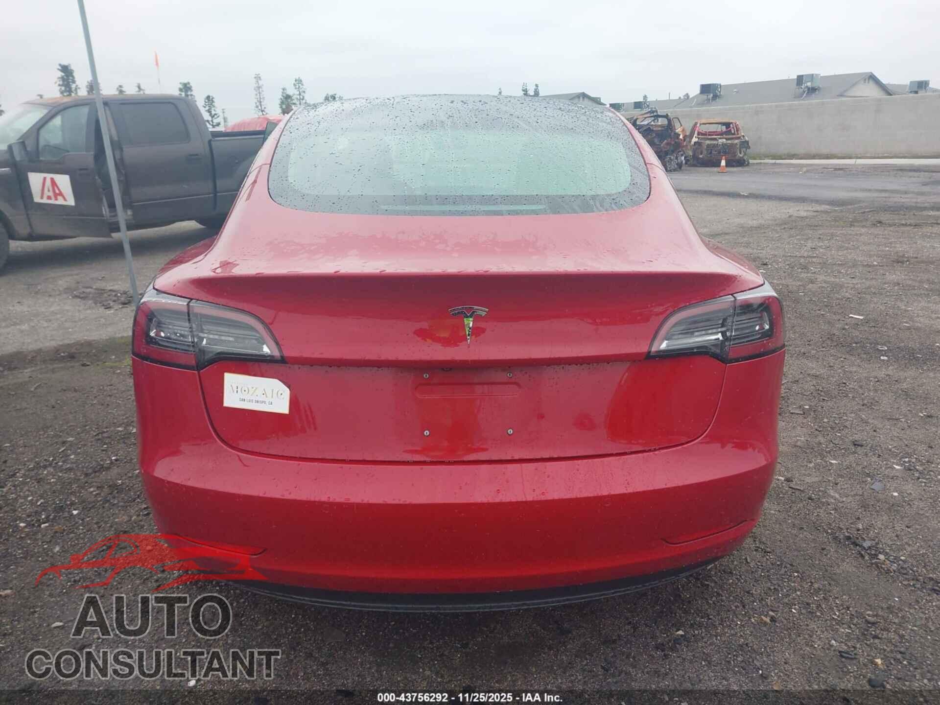 TESLA MODEL 3 2018 - 5YJ3E1EA7JF061659