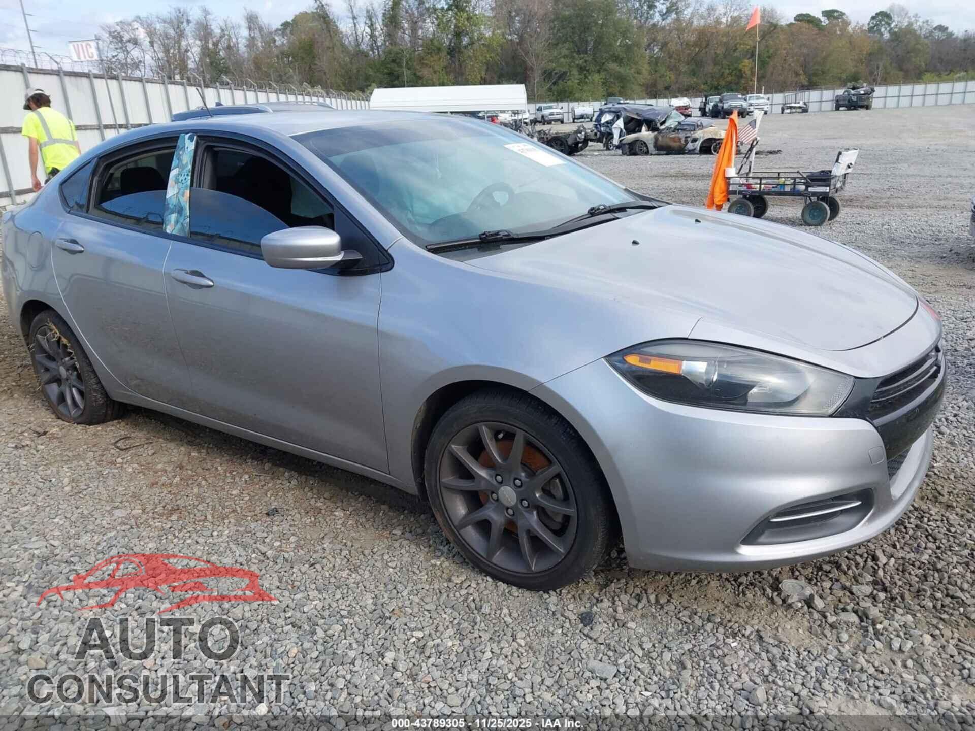 DODGE DART 2015 - 1C3CDFAA4FD433323