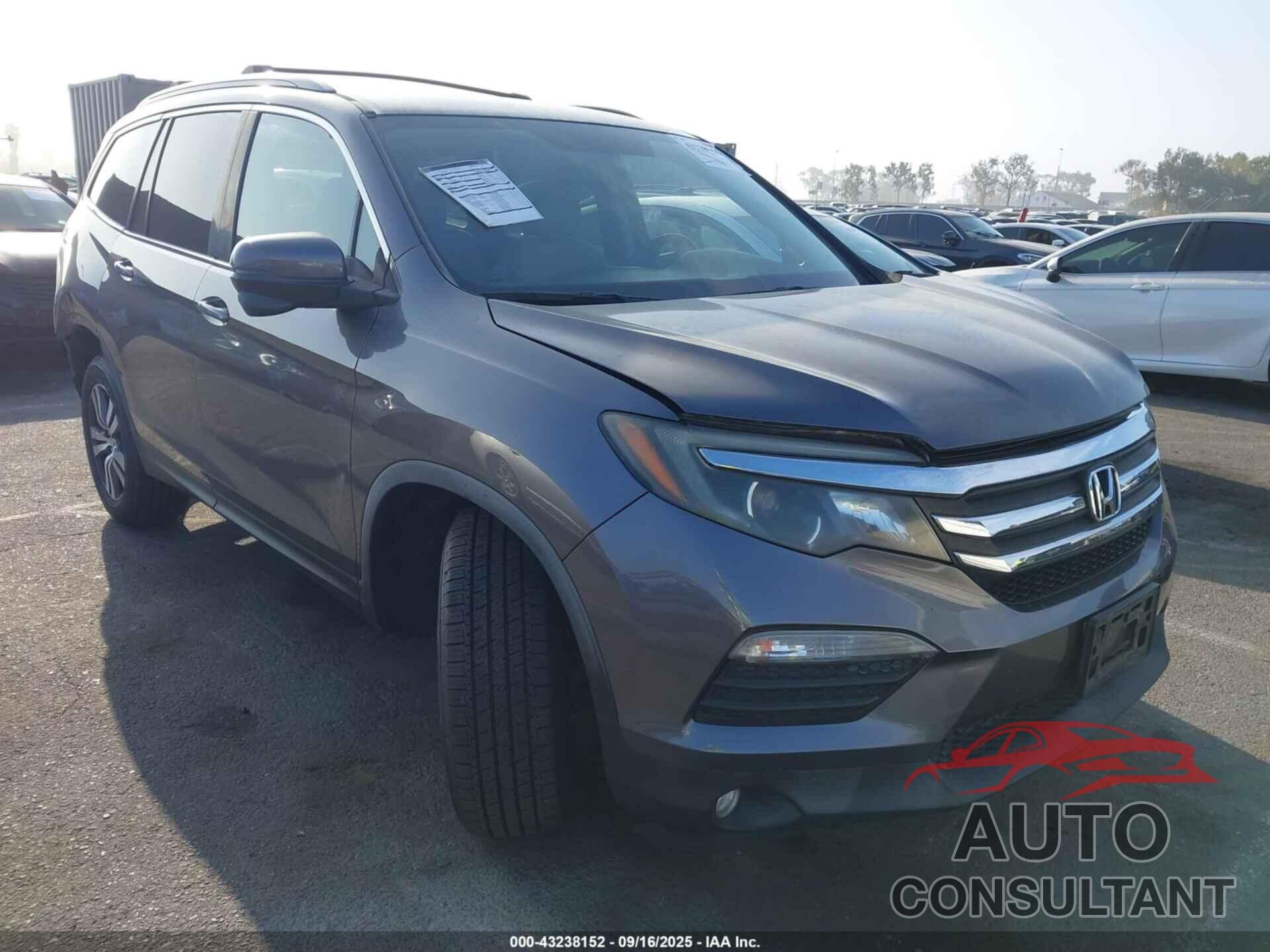 HONDA PILOT 2017 - 5FNYF5H32HB030661