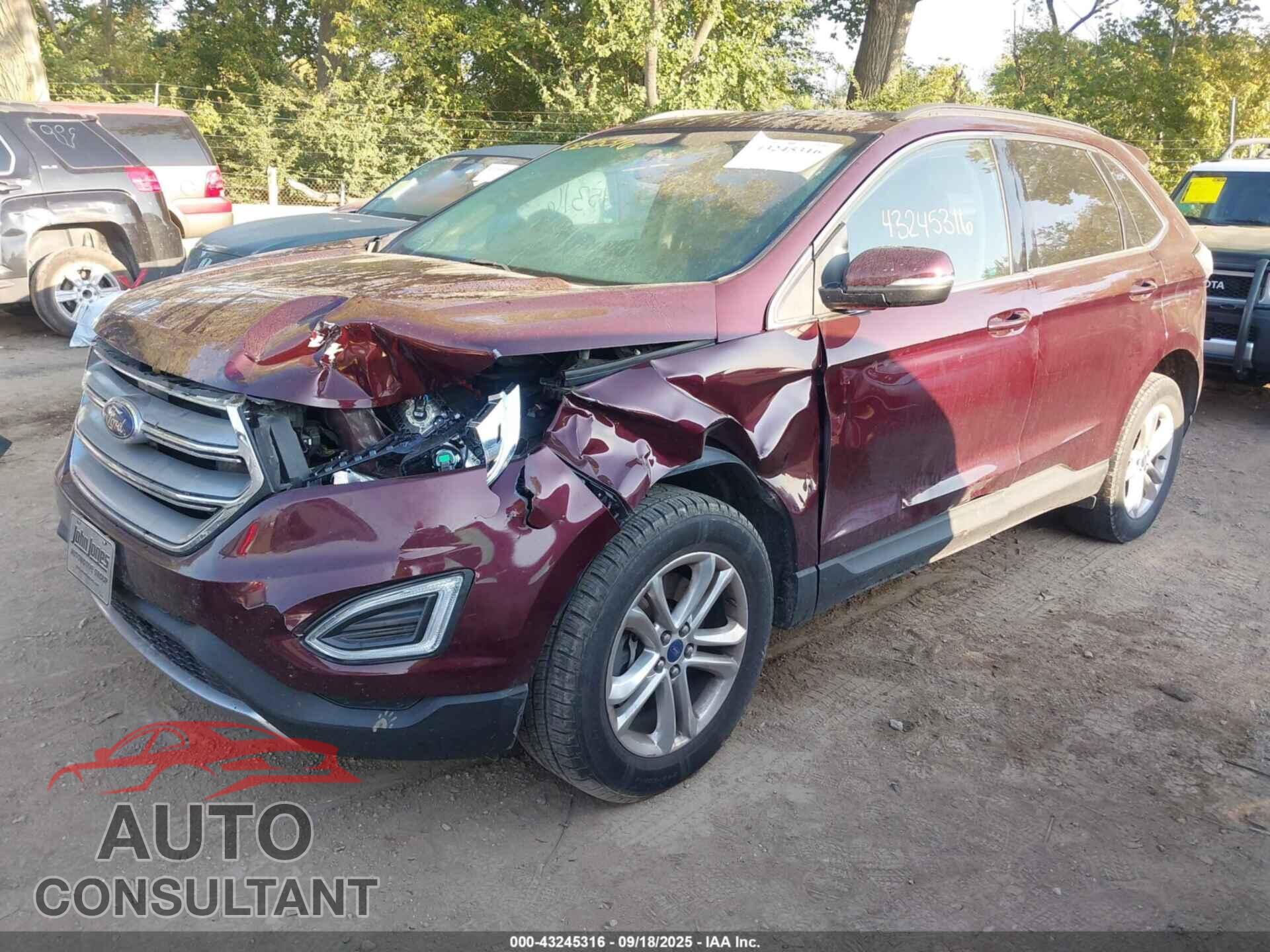 FORD EDGE 2017 - 2FMPK4J94HBB42404