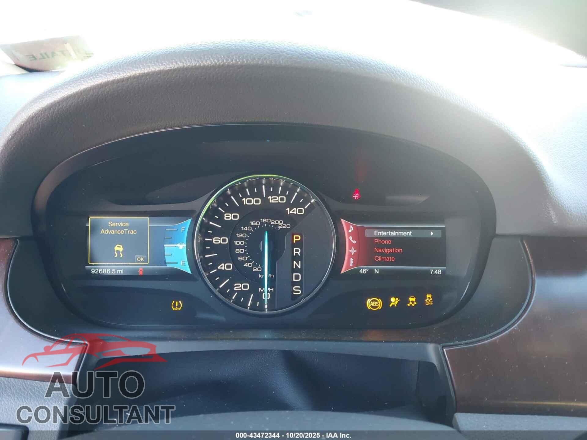 FORD EDGE 2013 - 2FMDK3KC9DBA02477