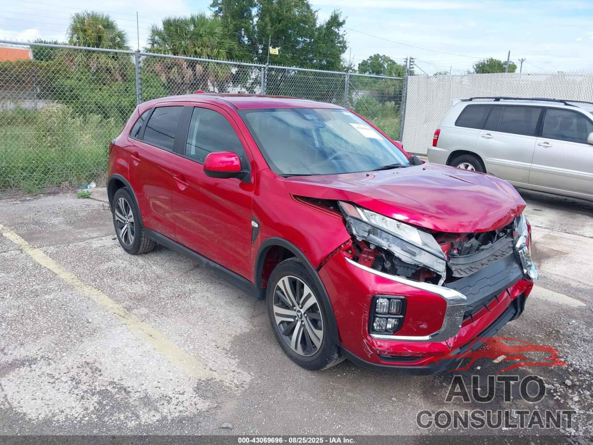 MITSUBISHI OUTLANDER SPORT 2022 - JA4ARUAU9NU009812