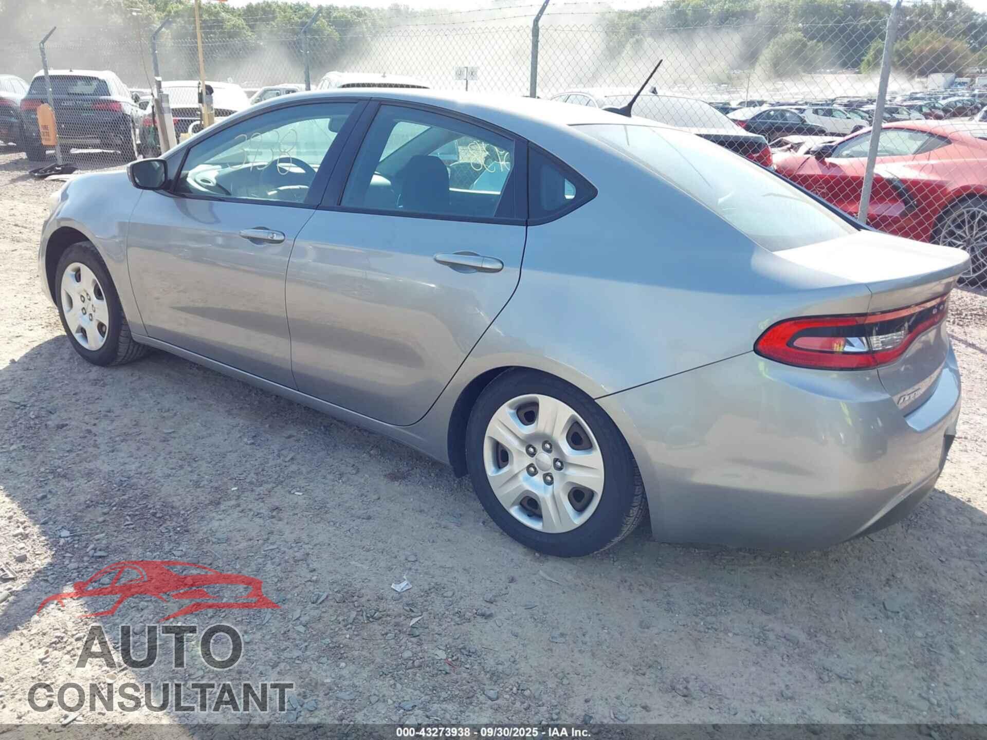 DODGE DART 2015 - 1C3CDFAA1FD406922