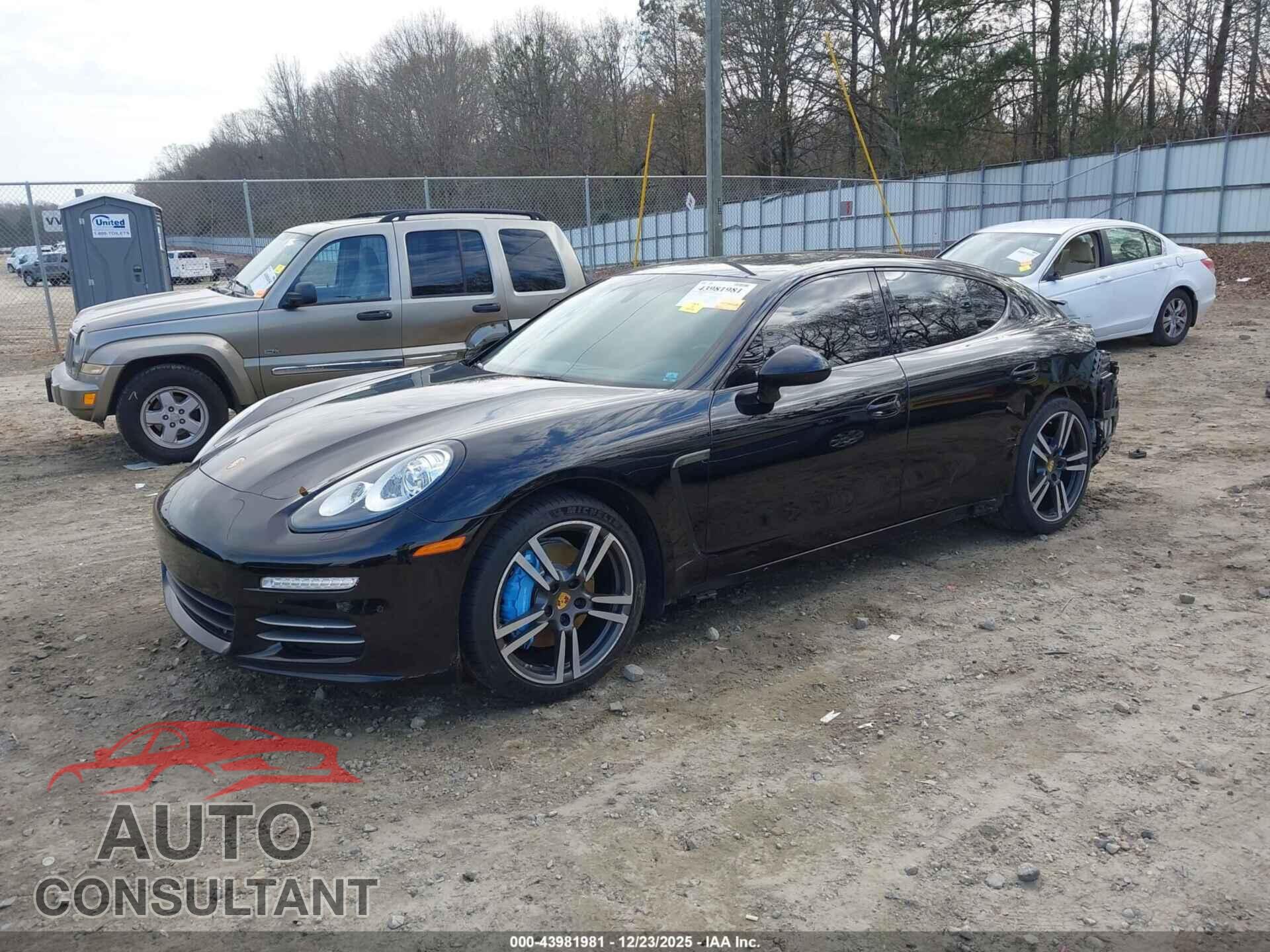 PORSCHE PANAMERA 2016 - WP0AA2A75GL005163