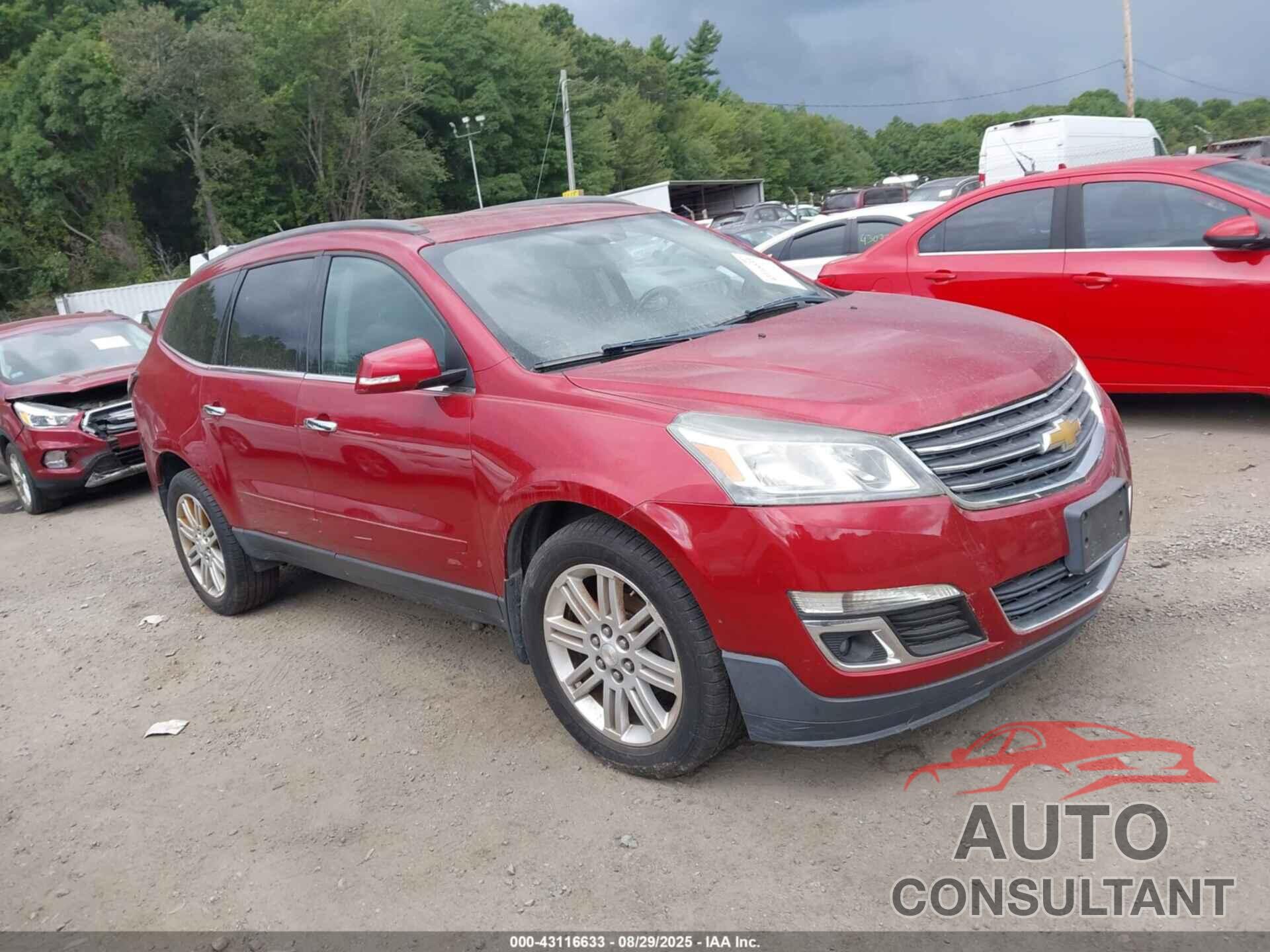 CHEVROLET TRAVERSE 2014 - 1GNKVGKD2EJ141244