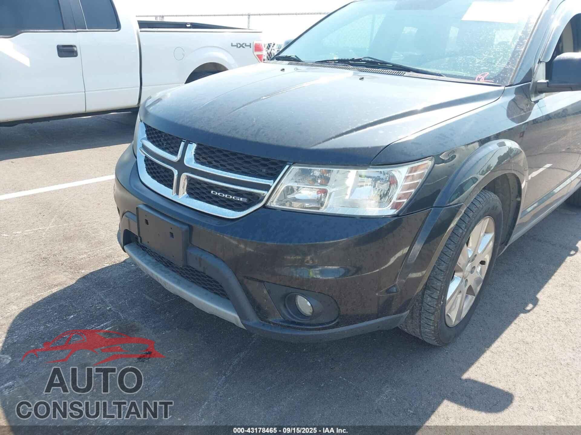 DODGE JOURNEY 2012 - 3C4PDCDG4CT231468