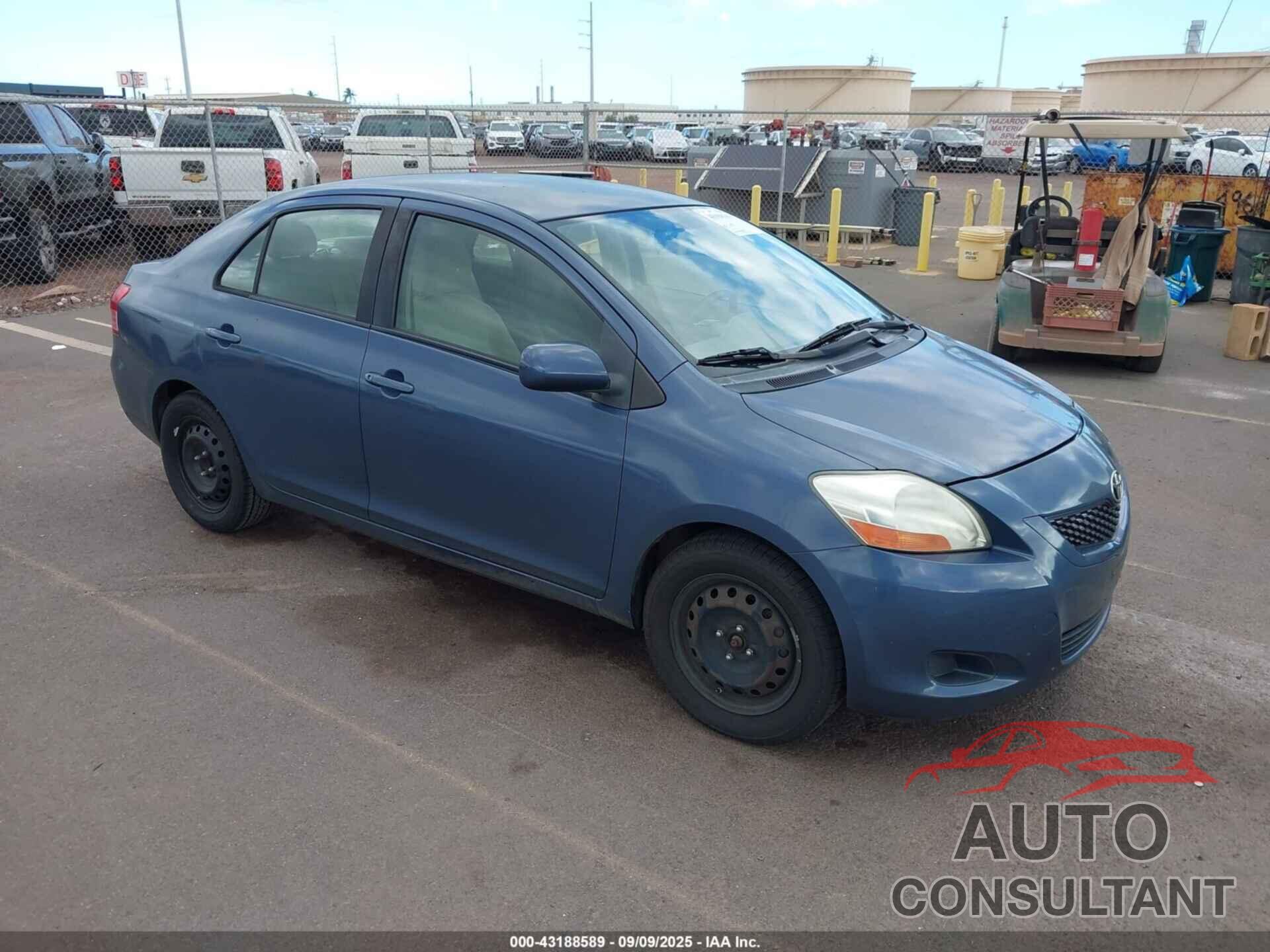 TOYOTA YARIS 2011 - JTDBT4K31B1403223