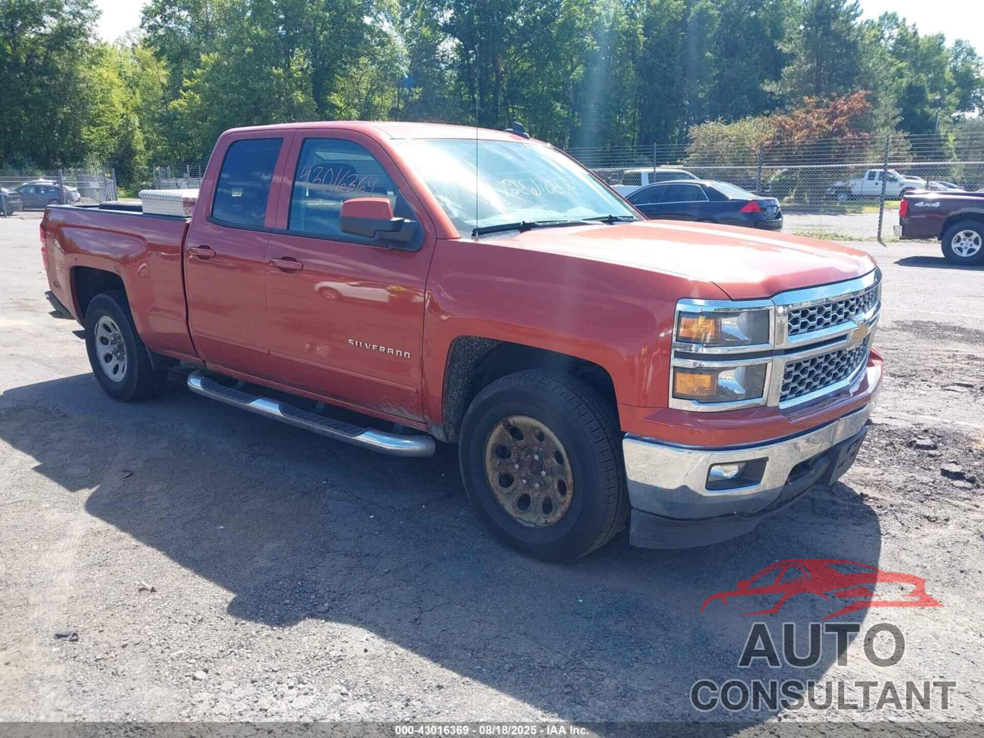CHEVROLET SILVERADO 1500 2015 - 1GCVKREH1FZ194142