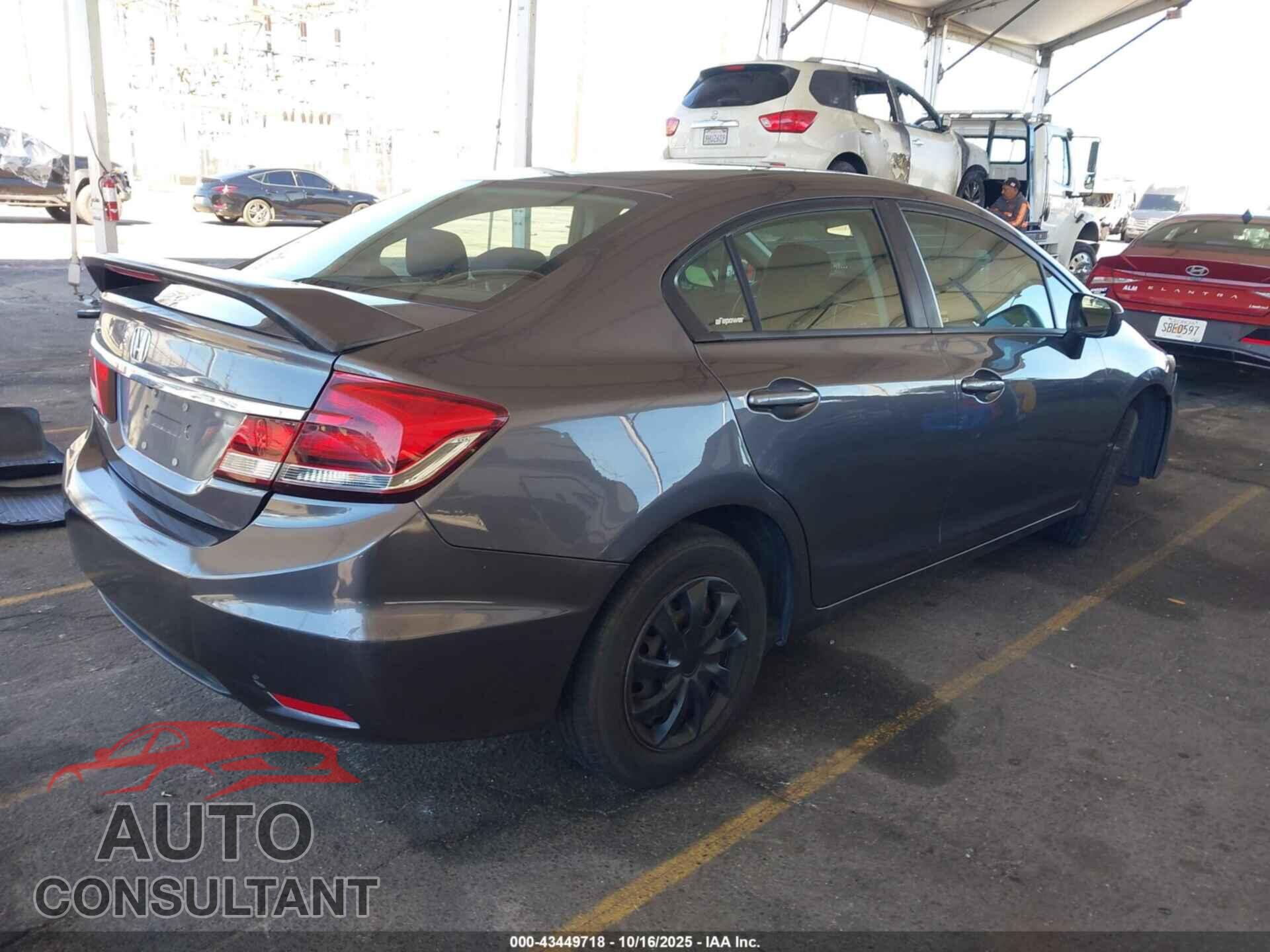 HONDA CIVIC 2014 - 19XFB2F54EE065600