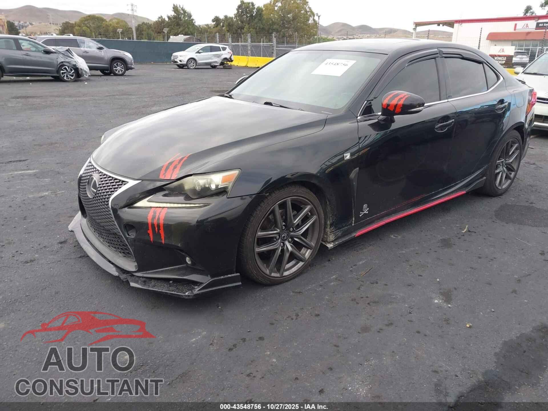 LEXUS IS 250 2014 - JTHBF1D23E5013164