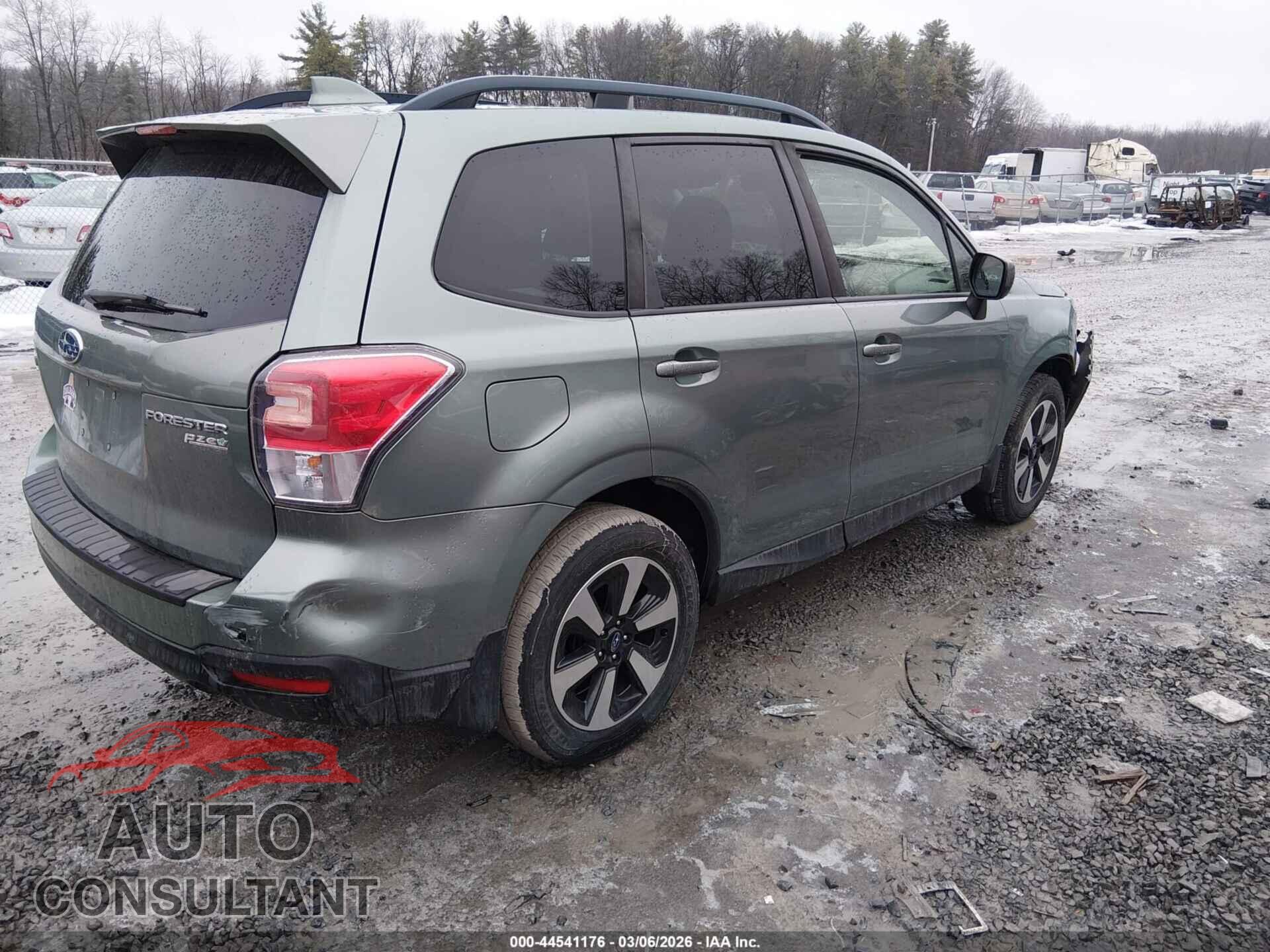SUBARU FORESTER 2017 - JF2SJAEC9HH453997