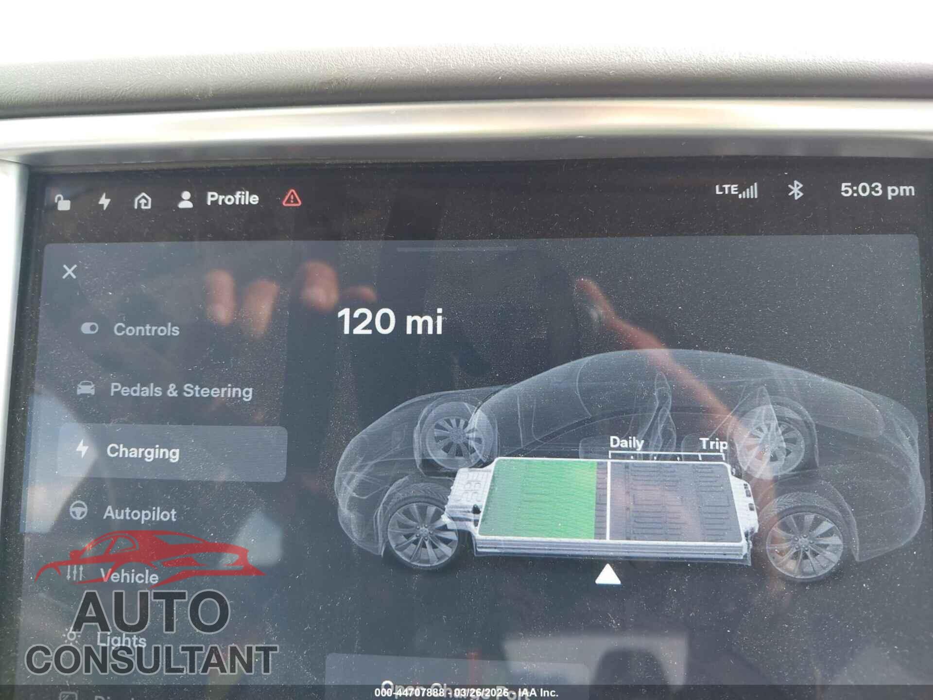 TESLA MODEL S 2016 - 5YJSA1E40GF142979