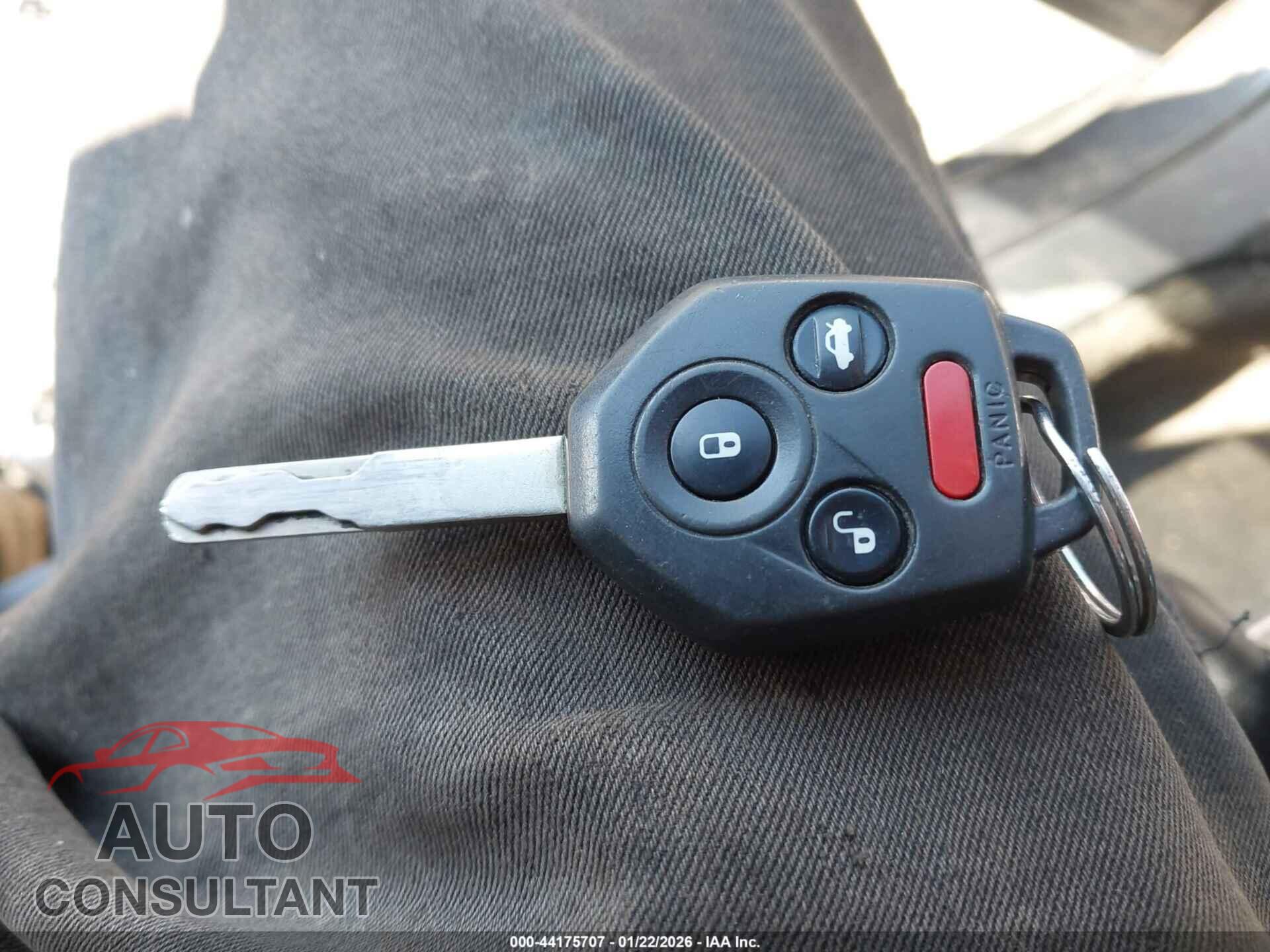 SUBARU OUTBACK 2011 - 4S4BRBLC2B3443263
