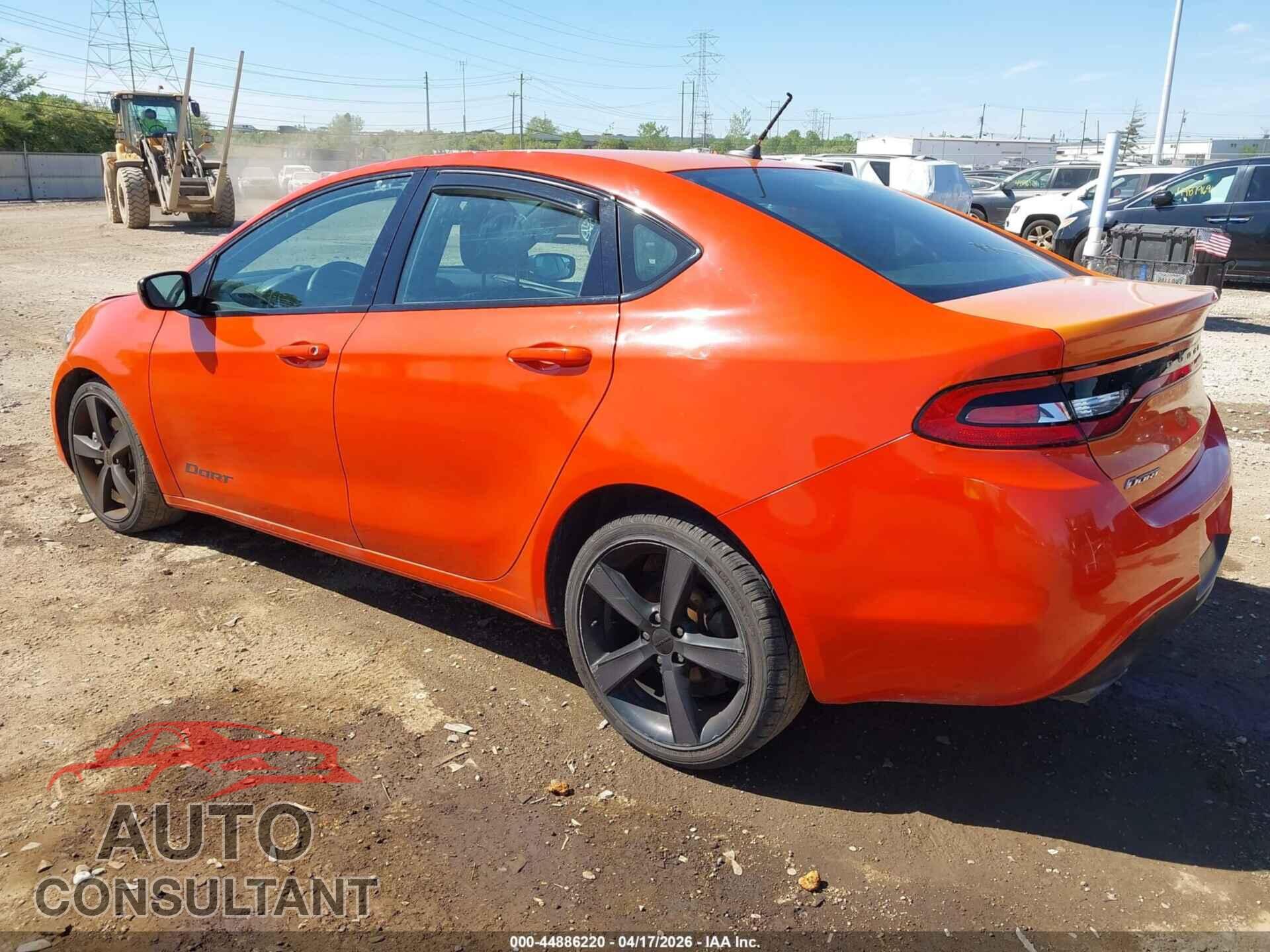 DODGE DART 2015 - 1C3CDFBBXFD237801