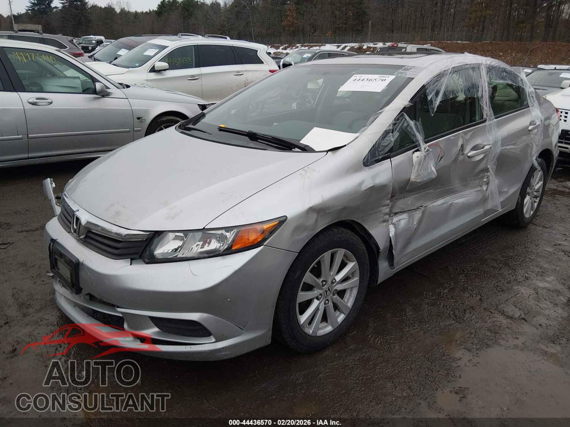 HONDA CIVIC 2012 - 2HGFB2F88CH306961