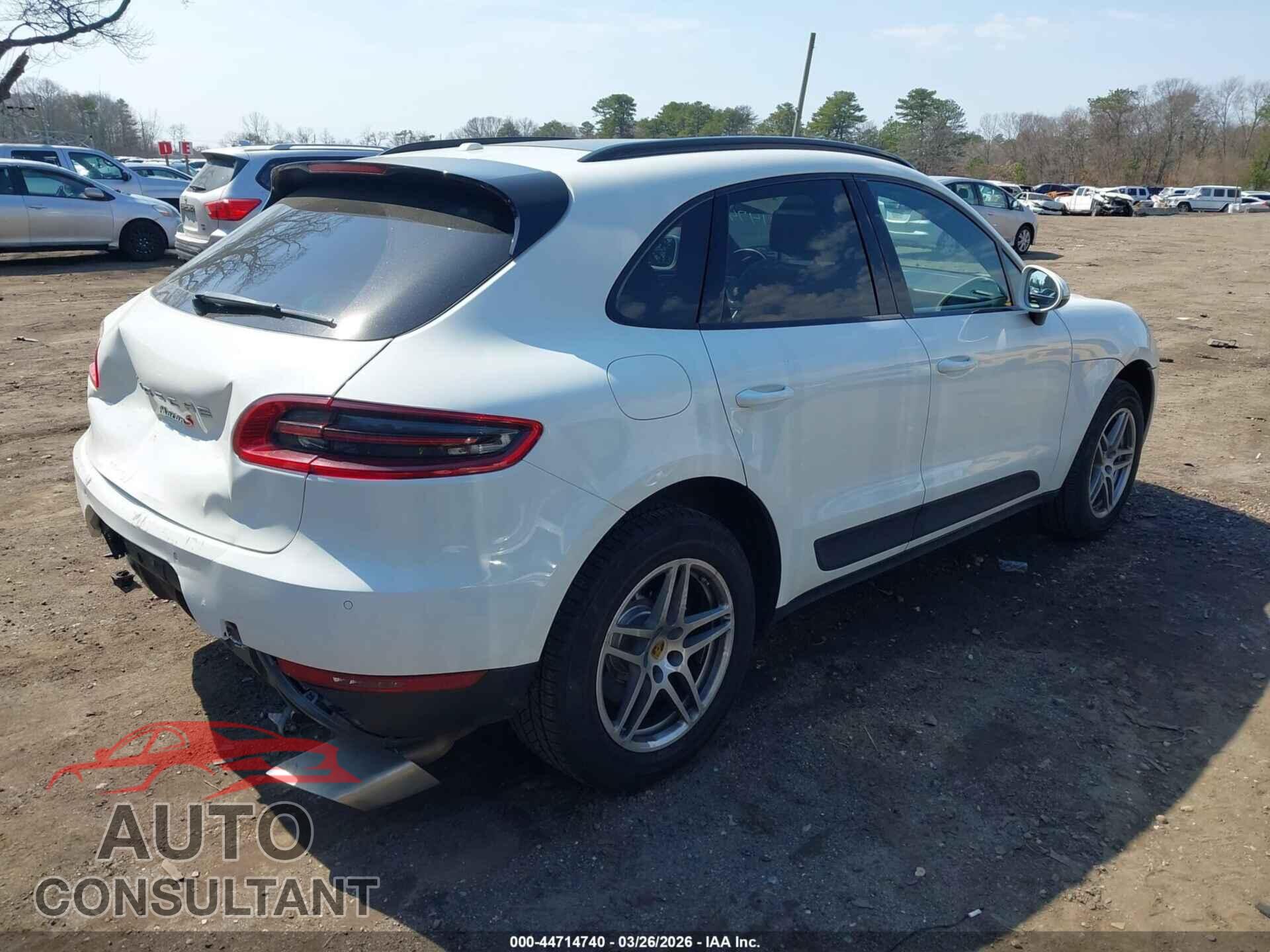PORSCHE MACAN 2017 - WP1AA2A5XHLB04852