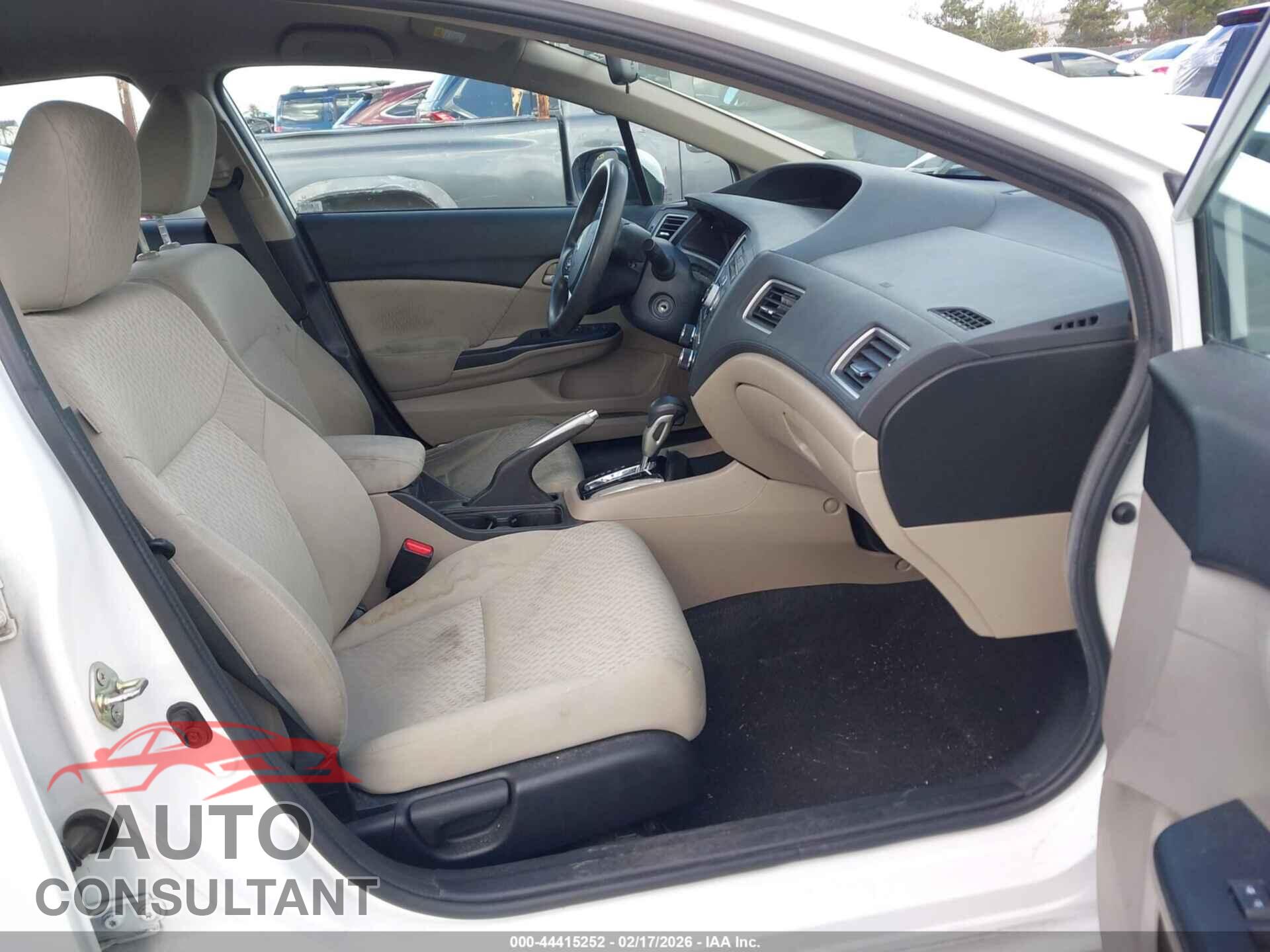 HONDA CIVIC 2014 - 19XFB2F5XEE218092